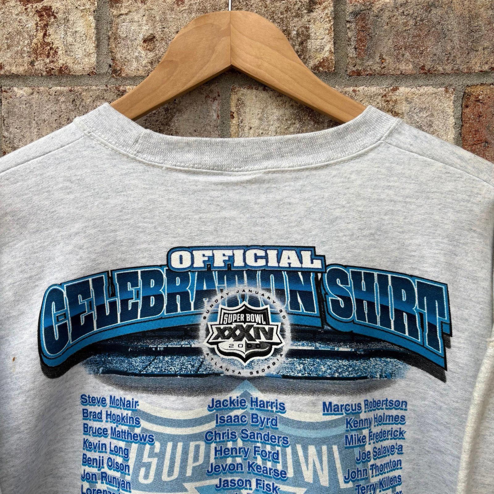 Fruit Of The Loom Vintage Tennessee Titans SB caricature sweatshirt Size US XL / EU 56 / 4 - 6 Thumbnail