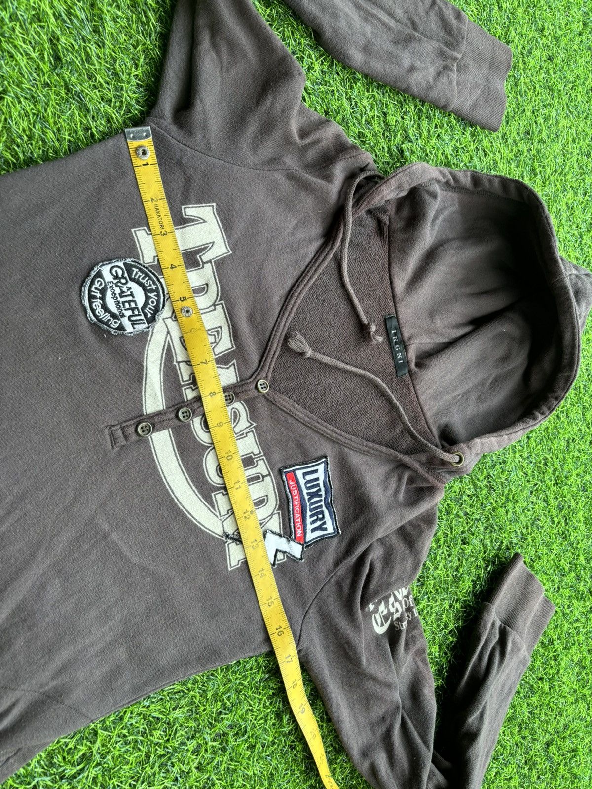 Hysteric Glamour Y2k Ingni Ifsixwasnine Punk Style Hoodie Size M / US 6-8 / IT 42-44 - 14 Thumbnail