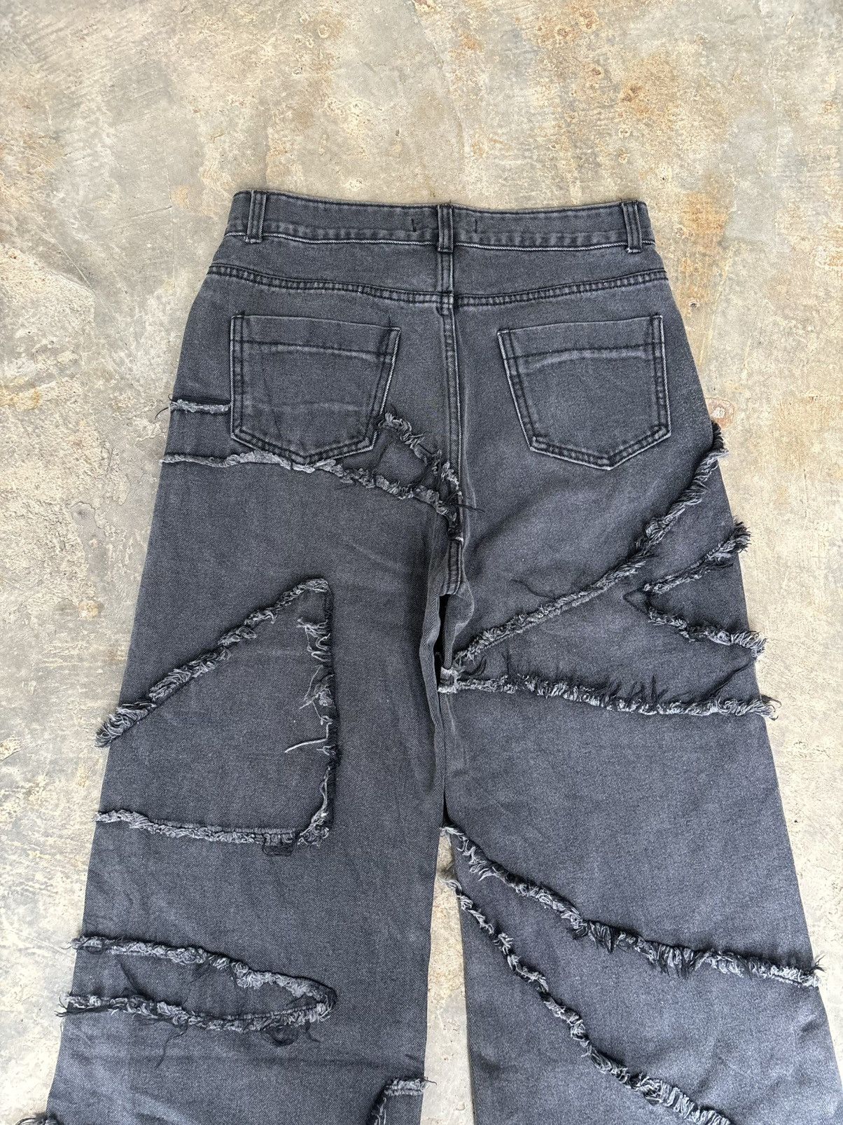 If Six Was Nine Y2k Bootcut Leey Distressed Ifsixwasnine Lgb Style Jeans Size US 29 - 4 Thumbnail