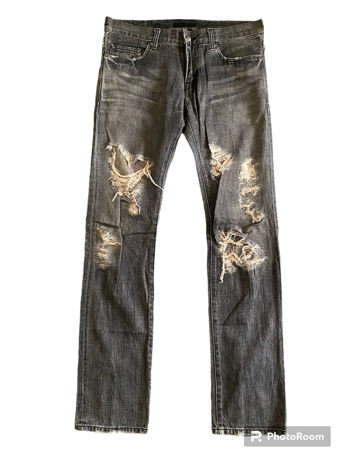 Japanese Brand Rico Distressed Denim