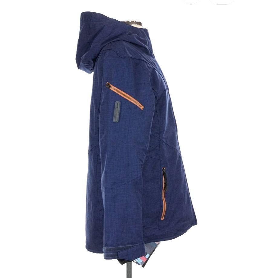 Oakley New Oakley GB Eco Shell Snowboard Jacket Women's Large Navy Size L / US 10 / IT 46 - 6 Thumbnail