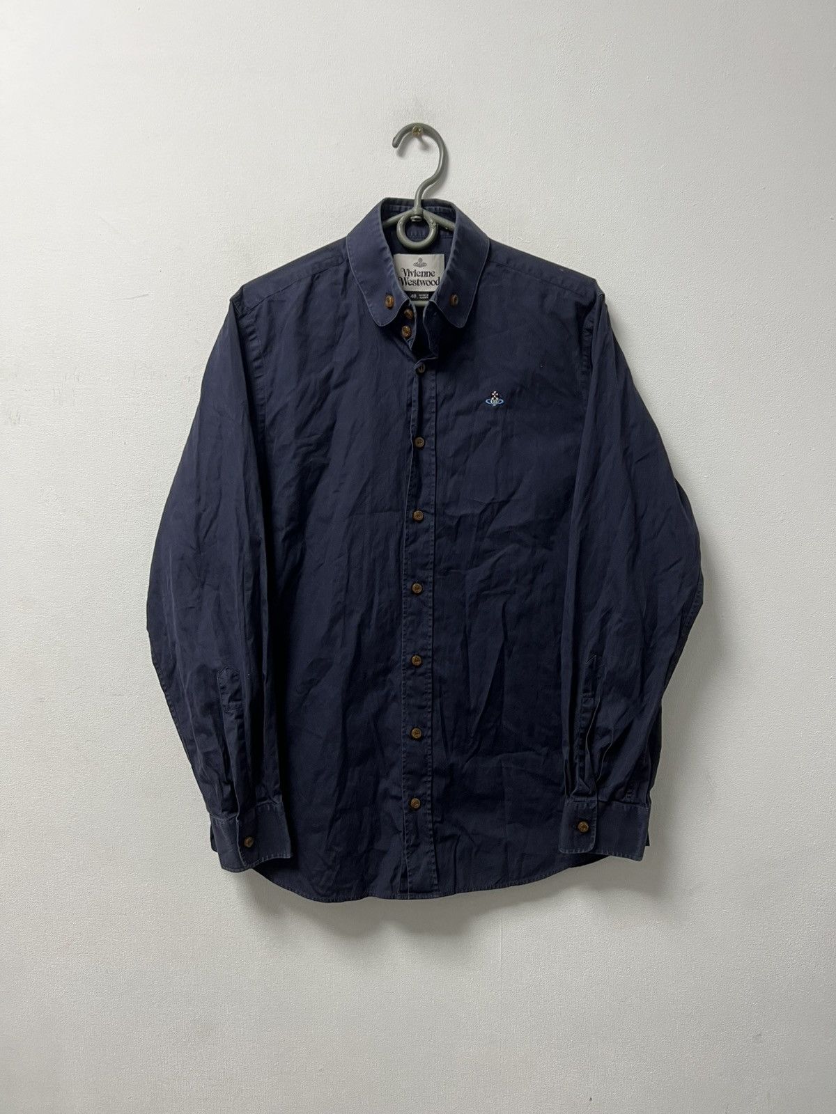 Vivienne Westwood Vivienne Westwood Shirt Button Up Long Sleeve Size US M / EU 48-50 / 2 - 1 Thumbnail