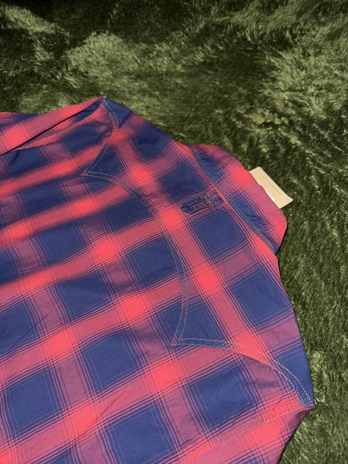 EASTLOGUE [M] Eastlogue Tartan Check Western Shirt Red/Navy Size US M / EU 48-50 / 2 - 8 Thumbnail