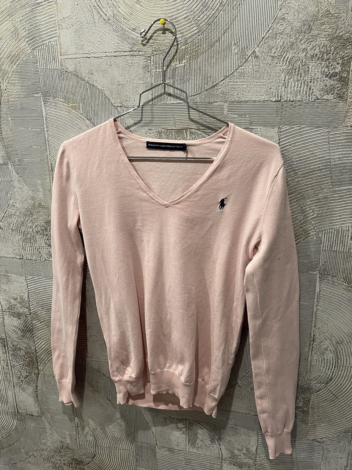 Polo Ralph Lauren × Vintage Polo Ralph Lauren vintage y2k sweater pink top Size S / US 4 / IT 40 - 1 Thumbnail
