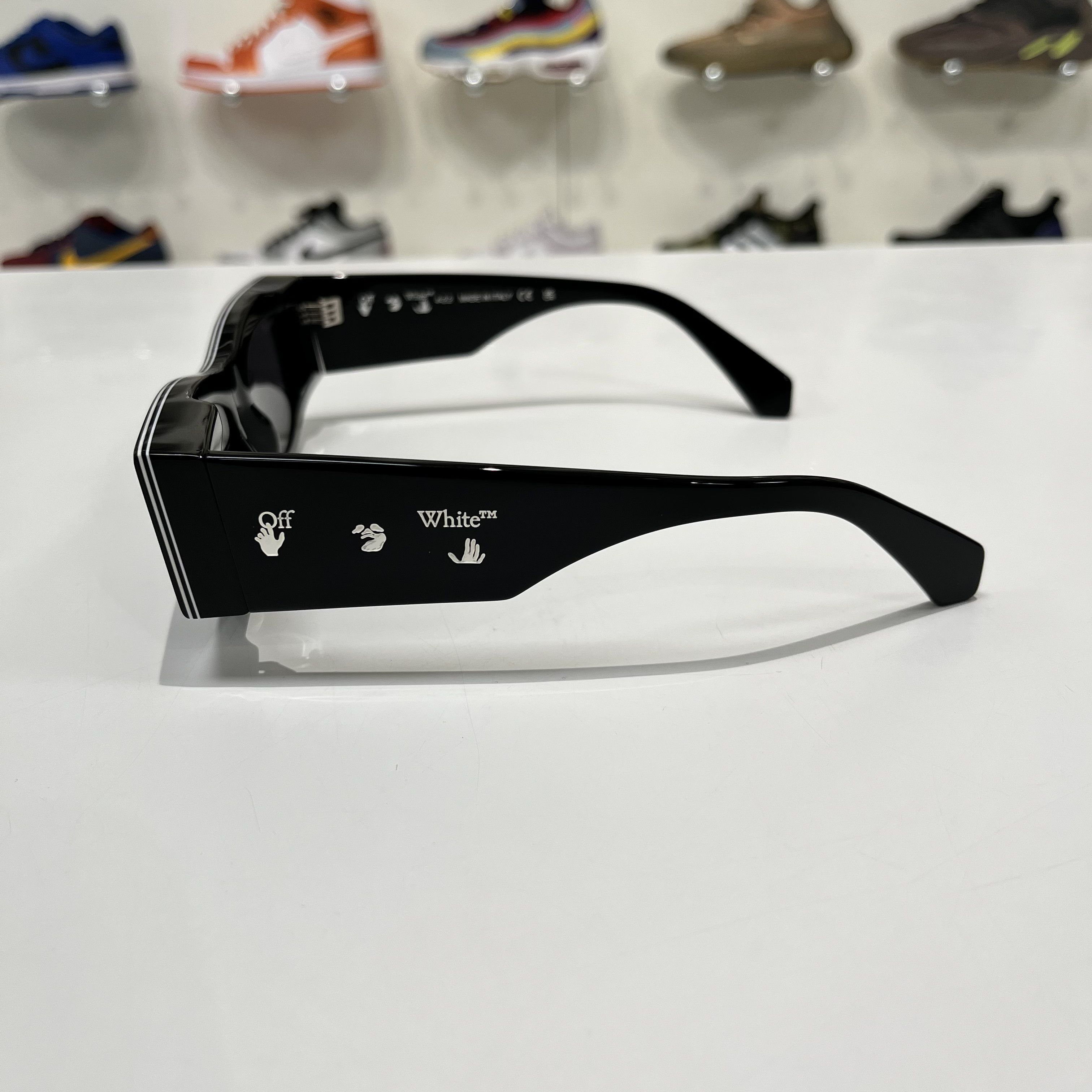 Off-White Andy Square-Flame Sunglasses Black