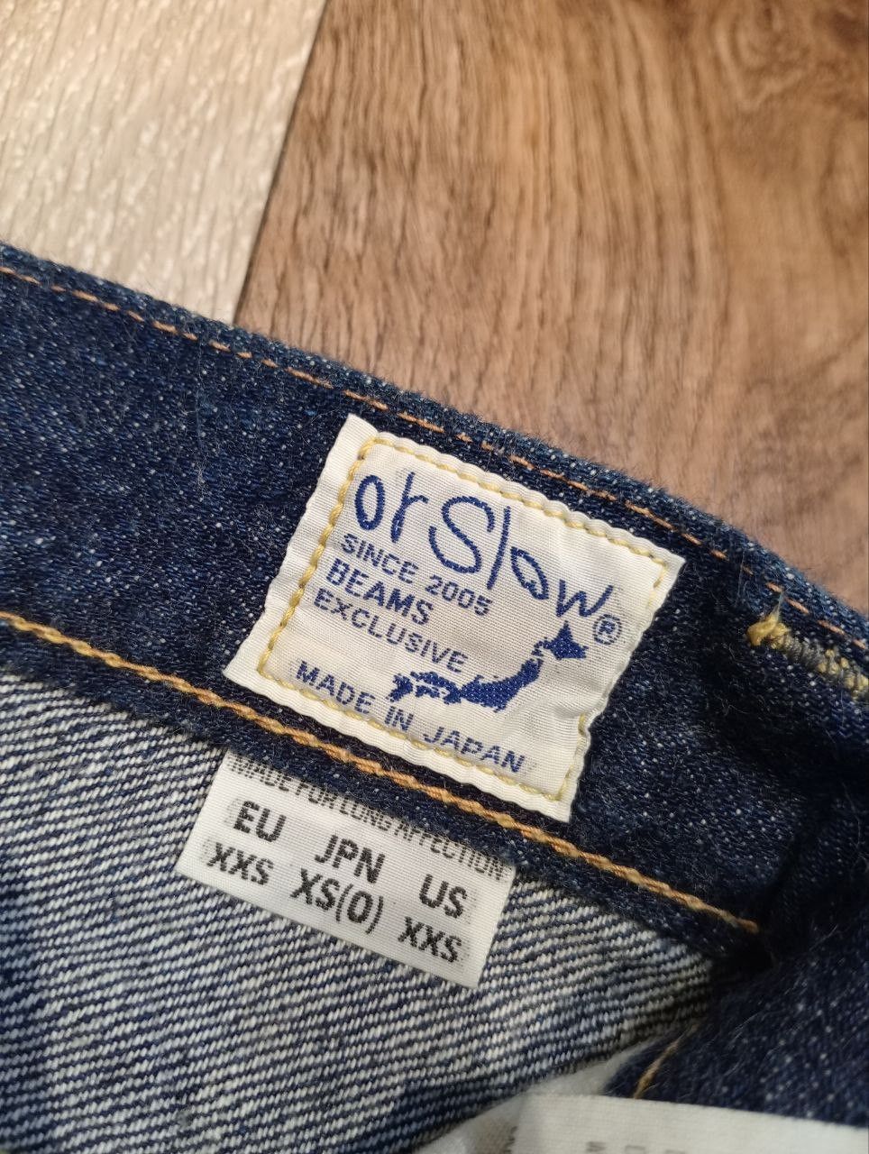 Beams Plus × Orslow ORSLOW JAPAN x BEAMS LOT 701ZBB INDIGO DENIM SELVEDGE PANTS Size US 27 - 7 Thumbnail