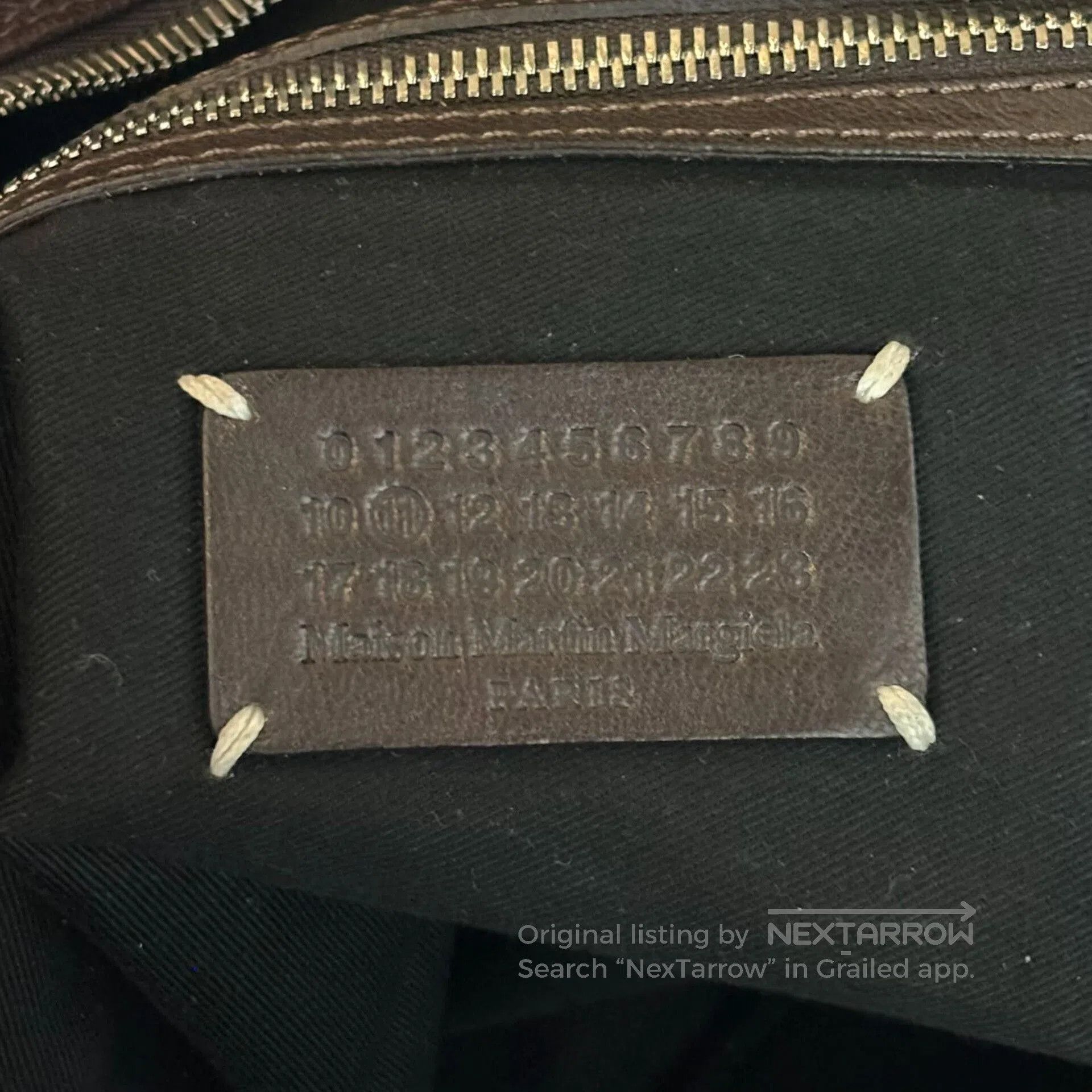 Maison Margiela maison martin margiela camel leather travel bag. Size ONE SIZE - 7 Thumbnail
