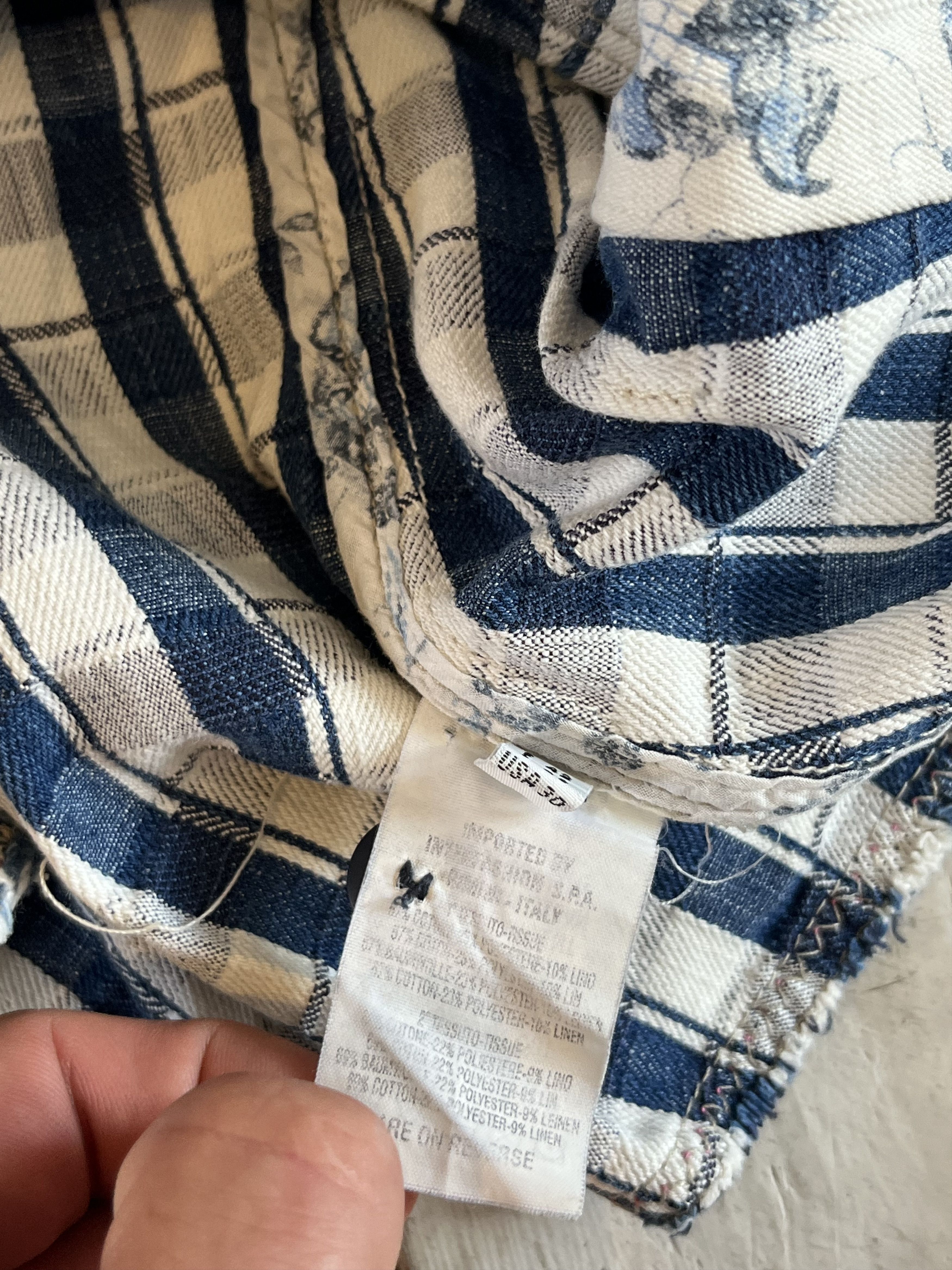 Designer × Marithe + Francois Girbaud × Vintage 90s Marithe Francois Girbaud Blazer Jacket Size S / US 4 / IT 40 - 11 Thumbnail