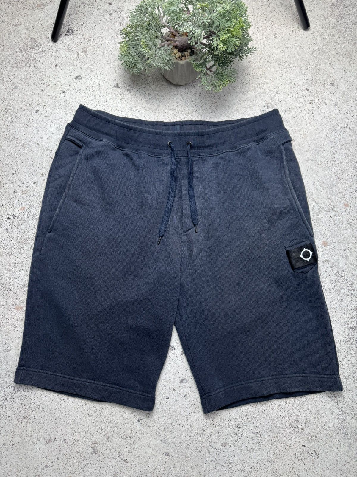 MA.STRUM × Massimo Osti Men's Shorts MA.Strum Core Sweat Blue XXL Size US 36 / EU 52 - 1 Thumbnail