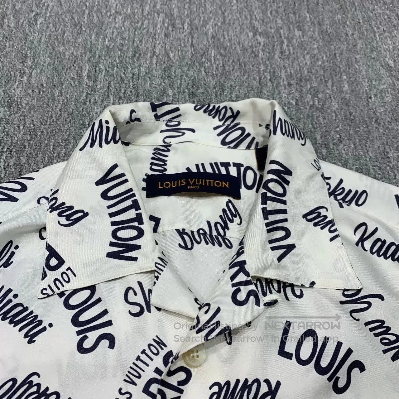 Louis Vuitton White Short Sleeve Printed Shirt. Size US S / EU 44-46 / 1 - 6 Thumbnail