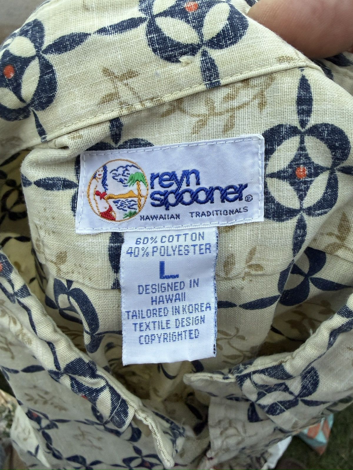 Reyn Spooner PreOwned Reyn Spooner Multicolored Hawaiian Print Men's L Size US L / EU 52-54 / 3 - 4 Thumbnail