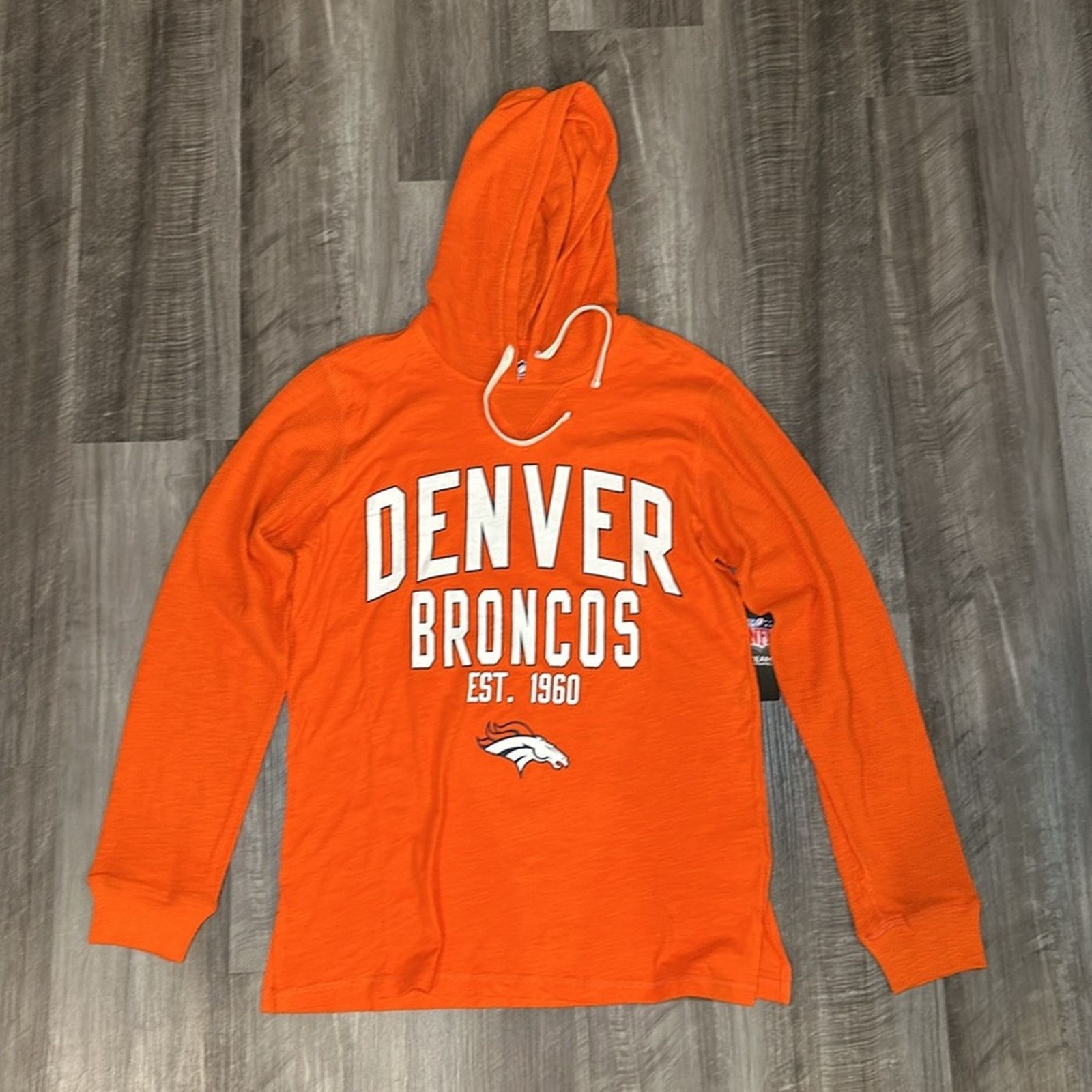 NFL Denver Broncos NFL Long Sleeve Tee Hoodie - Medium Size US M / EU 48-50 / 2 - 2 Thumbnail