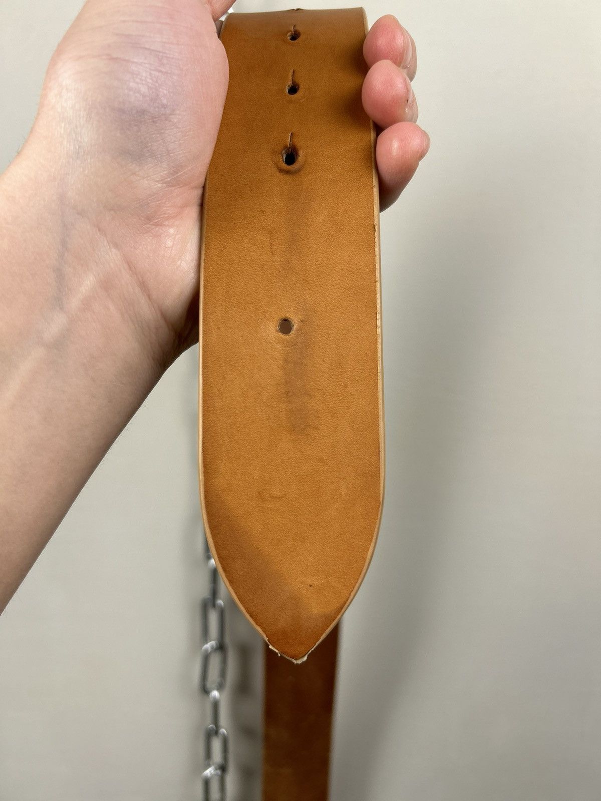 Maison Margiela MAISON MARGIELA Belt Leather Size ONE SIZE - 7 Thumbnail