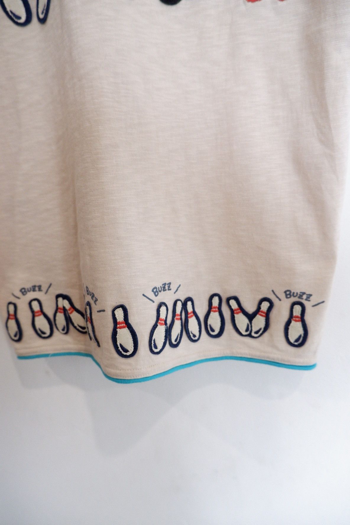 45rpm × Hysteric Glamour × Japanese Brand Vintage Rough Japan Embroidered Bowling Shirts Size US S / EU 44-46 / 1 - 5 Thumbnail