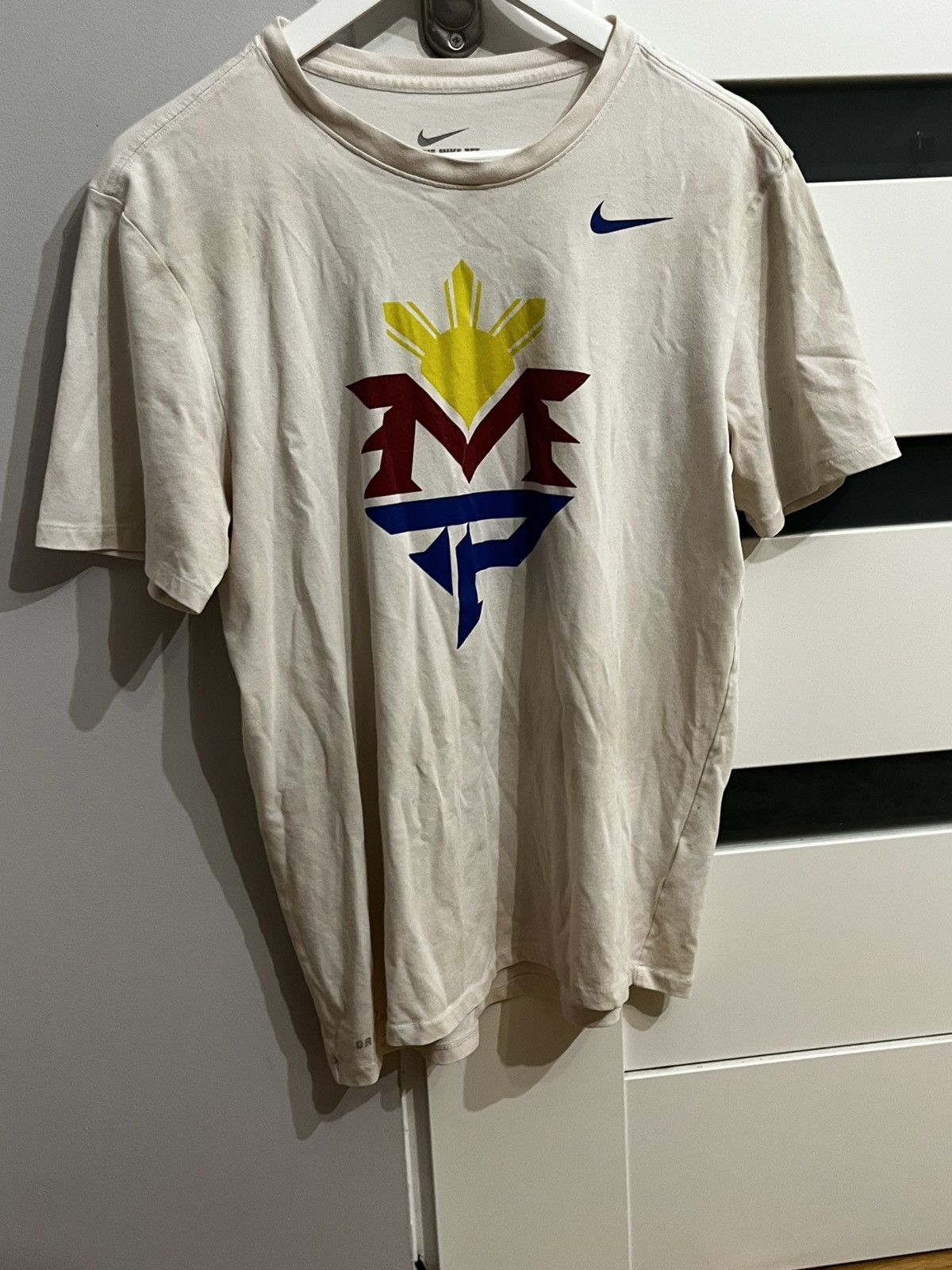 Nike × Vintage Rare manny pacquiao nike tee vintage Size US L / EU 52-54 / 3 - 23 Thumbnail