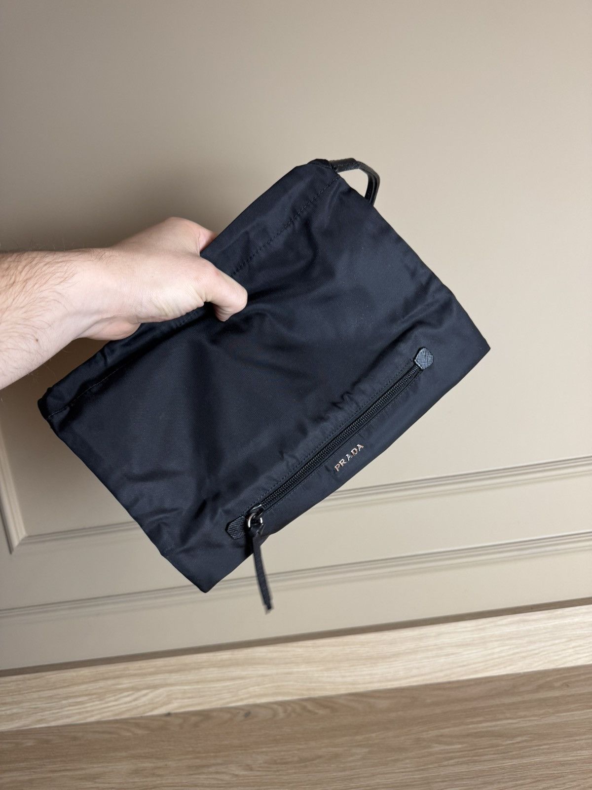 Prada Prada clutch nylon bag logo Size ONE SIZE - 3 Thumbnail