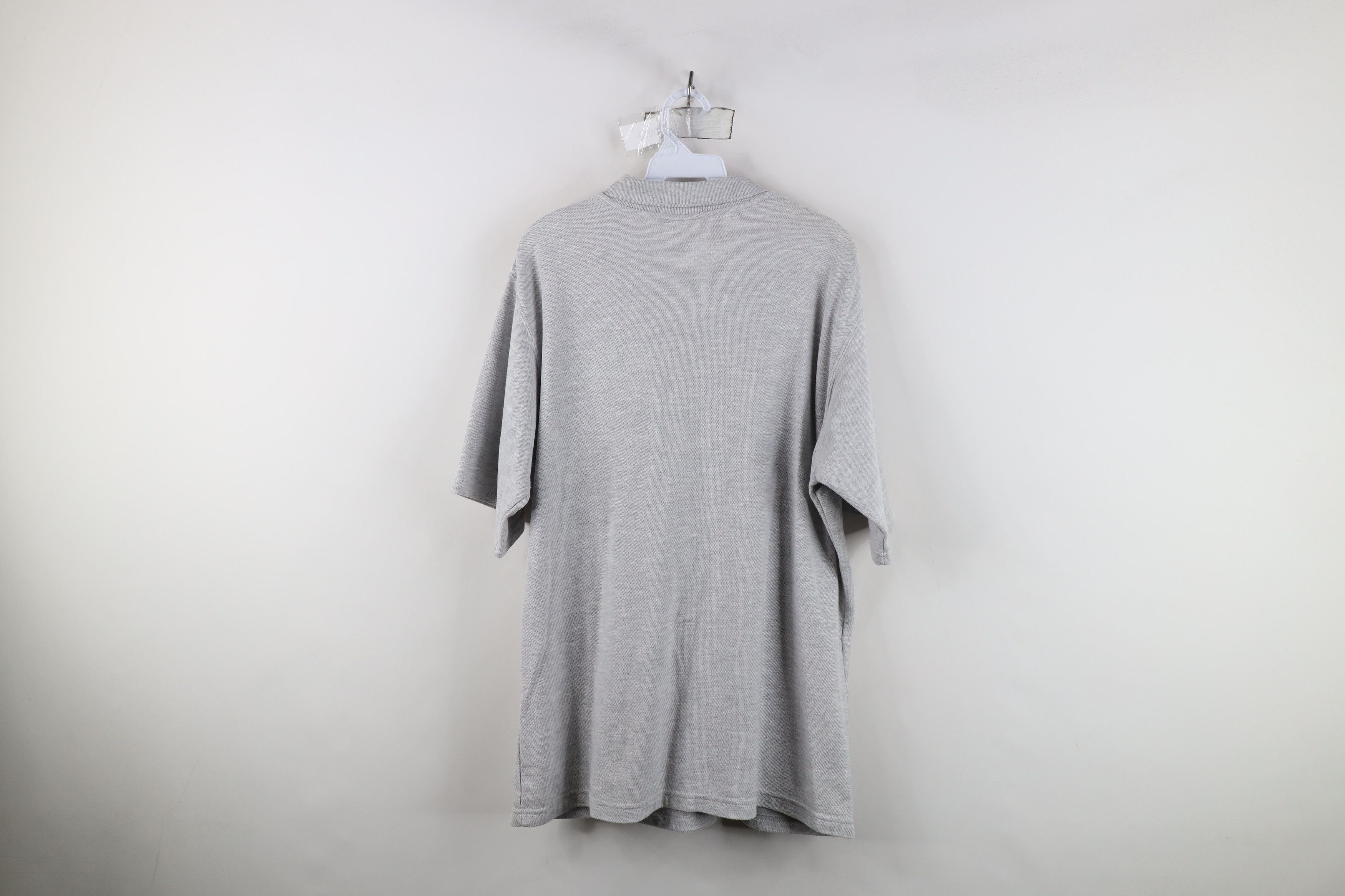Carhartt Vintage 90s Carhartt Out Short Sleeve Pocket Polo Shirt Gray Size US M / EU 48-50 / 2 - 12 Thumbnail