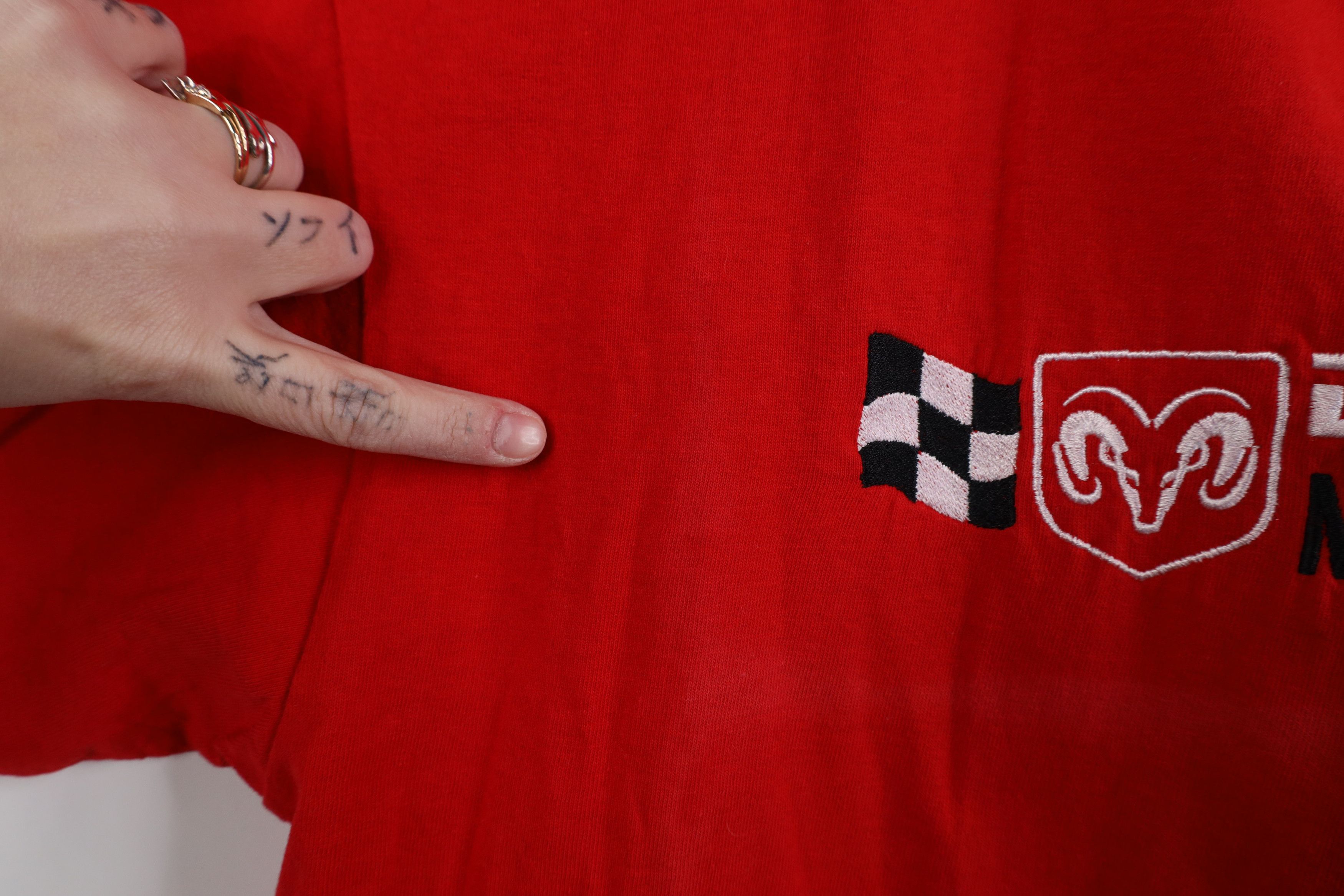 Vintage Vintage 90s Y2K Streetwear Dodge Motorsports Racing T-Shirt Size US L / EU 52-54 / 3 - 7 Thumbnail