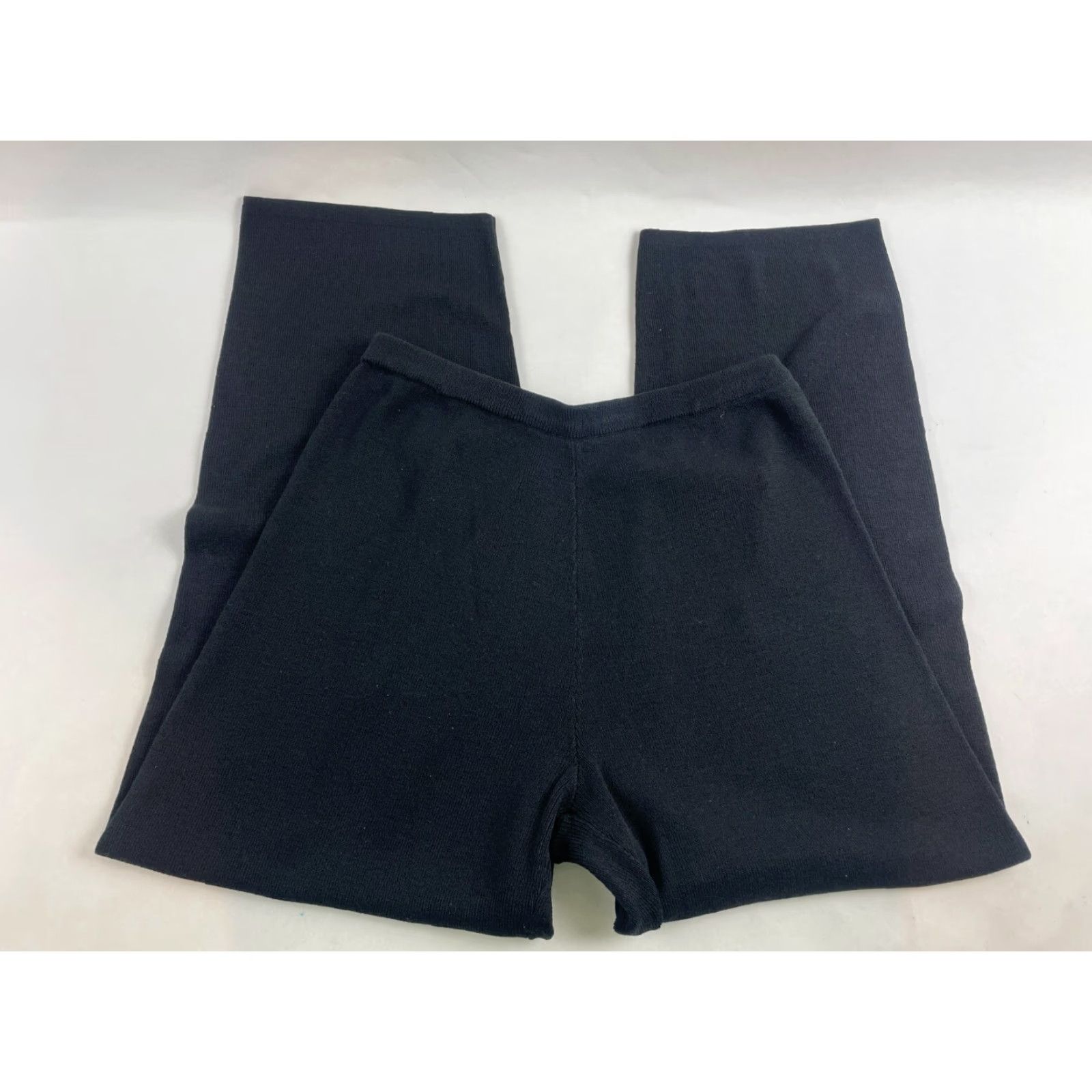 George George Pants Women's Large Black Pull On Dress Pants High Rise Size L / US 10 / IT 46 - 2 Thumbnail