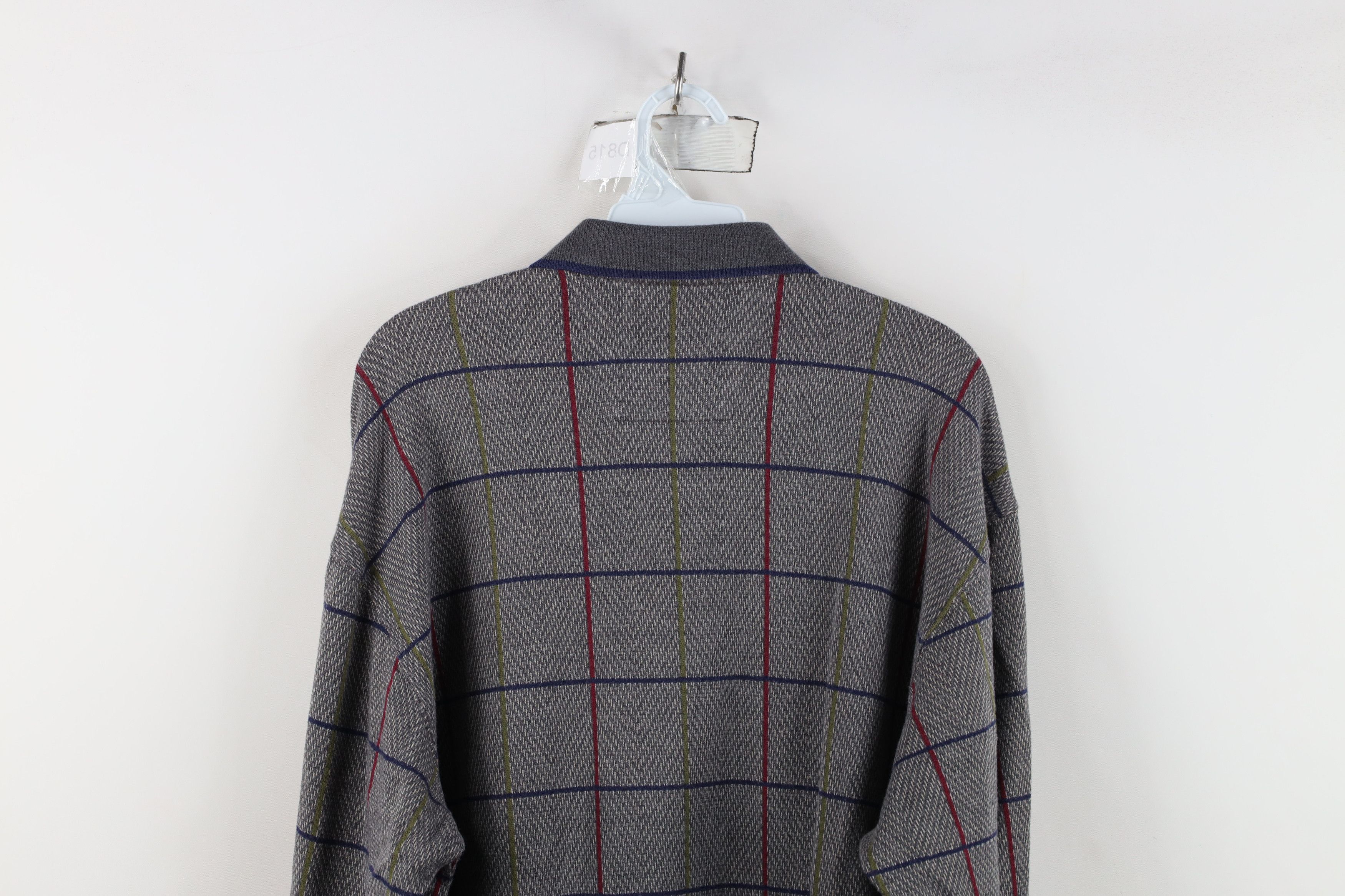 Vintage Vintage 90s Streetwear Knit Long Sleeve Rugby Polo Shirt Size US XL / EU 56 / 4 - 10 Thumbnail