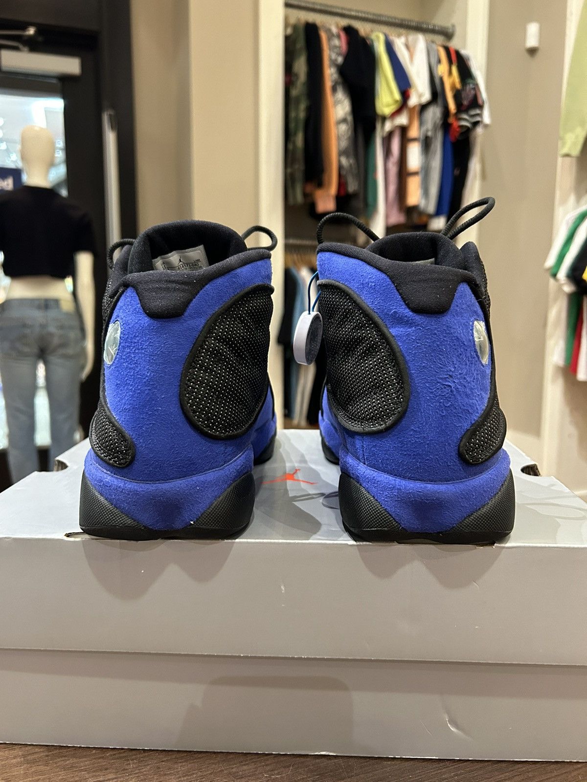 Jordan Brand Jordan 13 Retro Black Hyper Royal Size US 11 / EU 44 - 4 Thumbnail