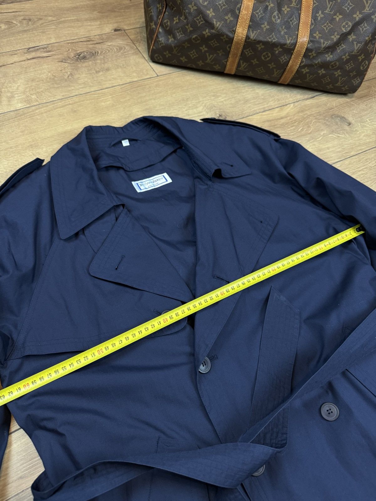 Yves Saint Laurent Vintage trench coat Yves Saint Laurent 90s original item Size US XL / EU 56 / 4 - 7 Thumbnail
