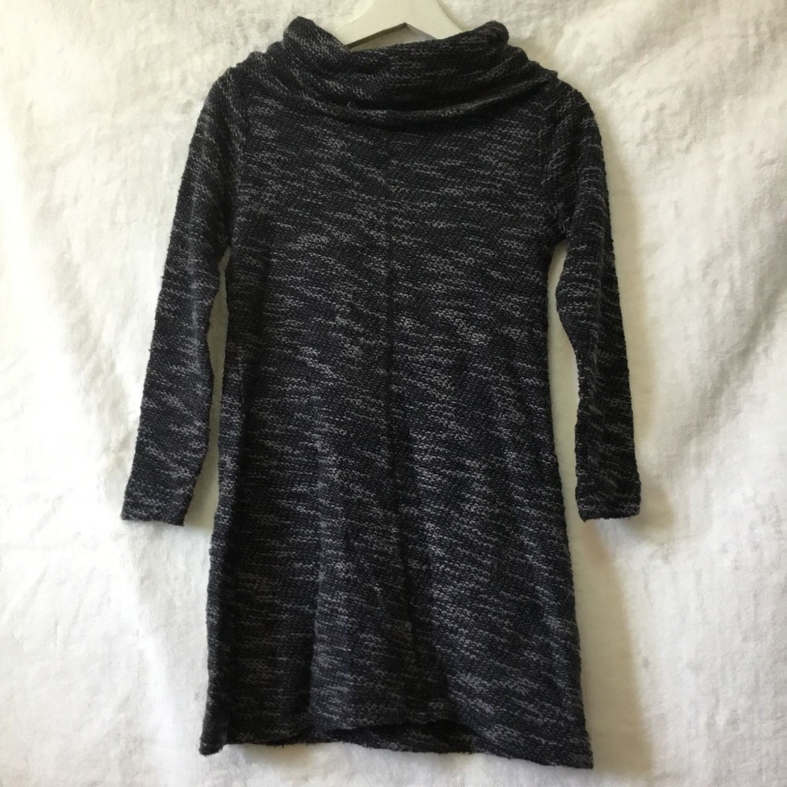 Loft Loft Gray Turtleneck Sweater Dress Size S / US 4 / IT 40 - 1 Thumbnail
