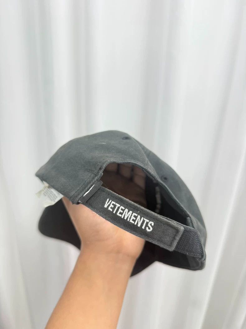 Vetements Vetements Flame Patterned Baseball Cap Size ONE SIZE - 4 Thumbnail