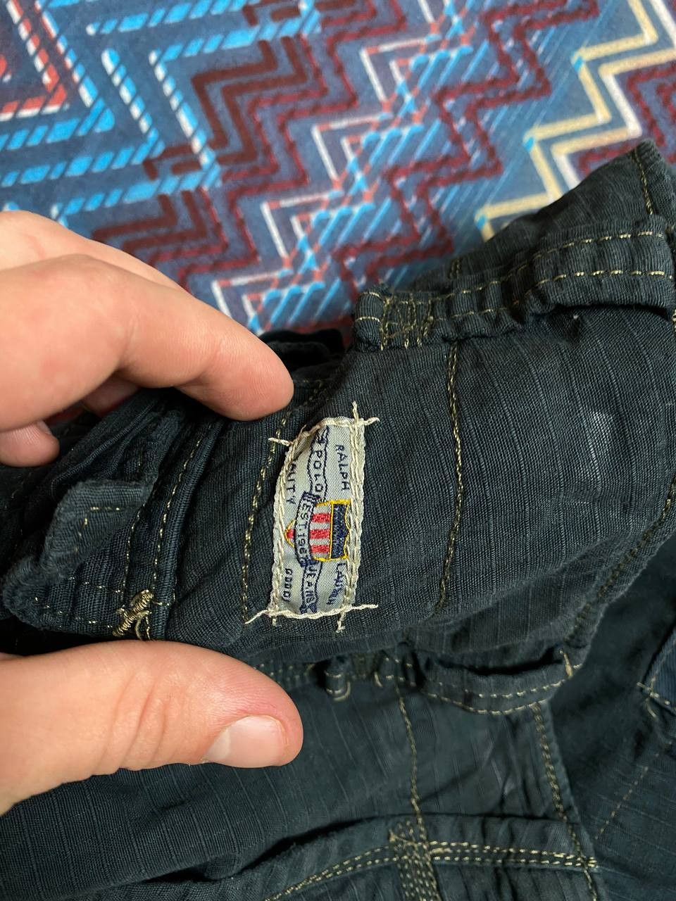 Lauren Ralph Lauren Crazy Vintage 90s Polo Ralph Lauren Tactical Cargo Shorts Size US 34 / EU 50 - 4 Thumbnail