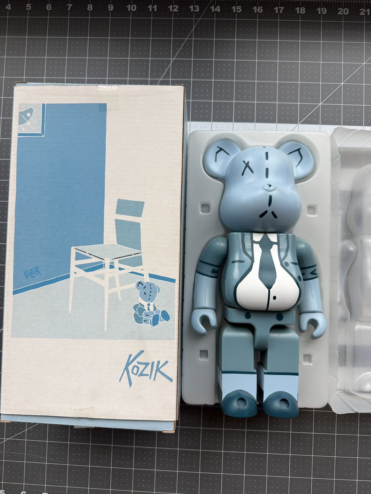 Medicom Toy Mesixom Frank Kozik 400% BEARBRICK Size ONE SIZE - 2 Thumbnail