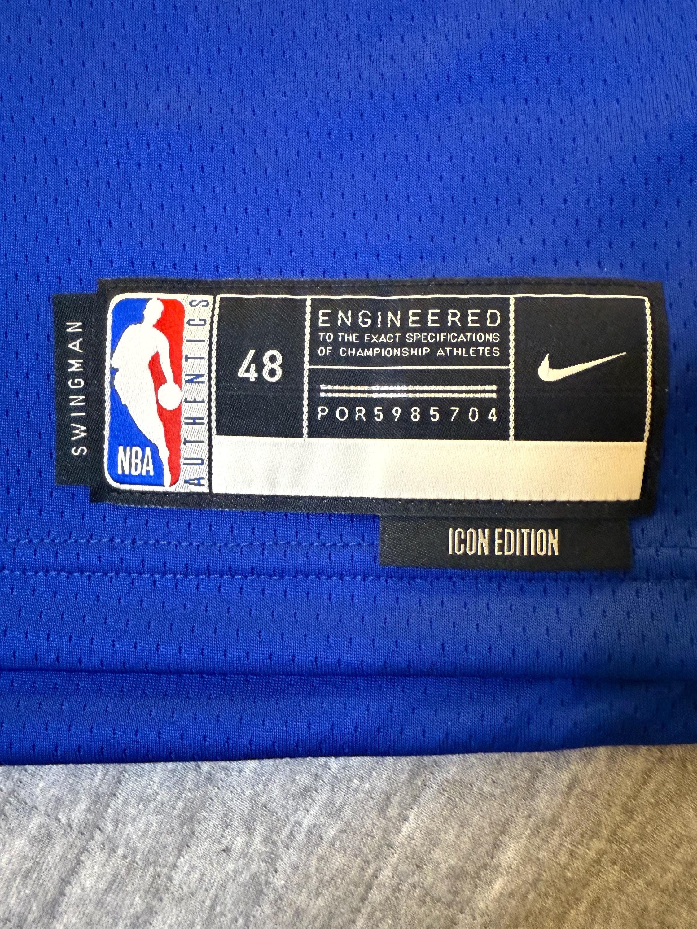Nike NWT Golden State Warriors Klay Thompson jersey Size US L / EU 52-54 / 3 - 5 Thumbnail