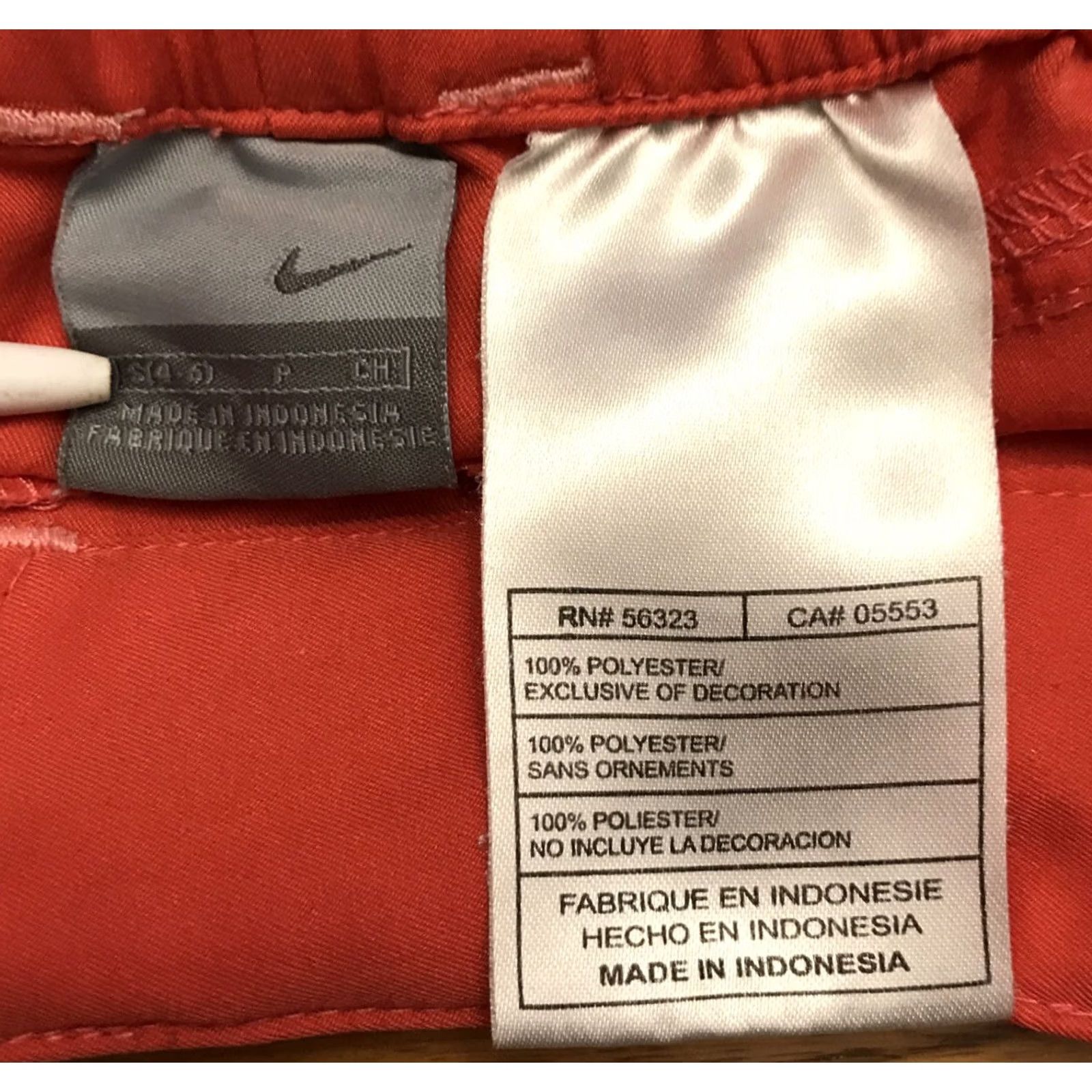 Nike Nike Shorts Shirt Women S Pink Casual Activewear 4-6 belt Zip fly elastic waist Pockets 4.5 Inseam 30 in Waist 1517 Size 28" / US 6 / IT 42 - 3 Thumbnail