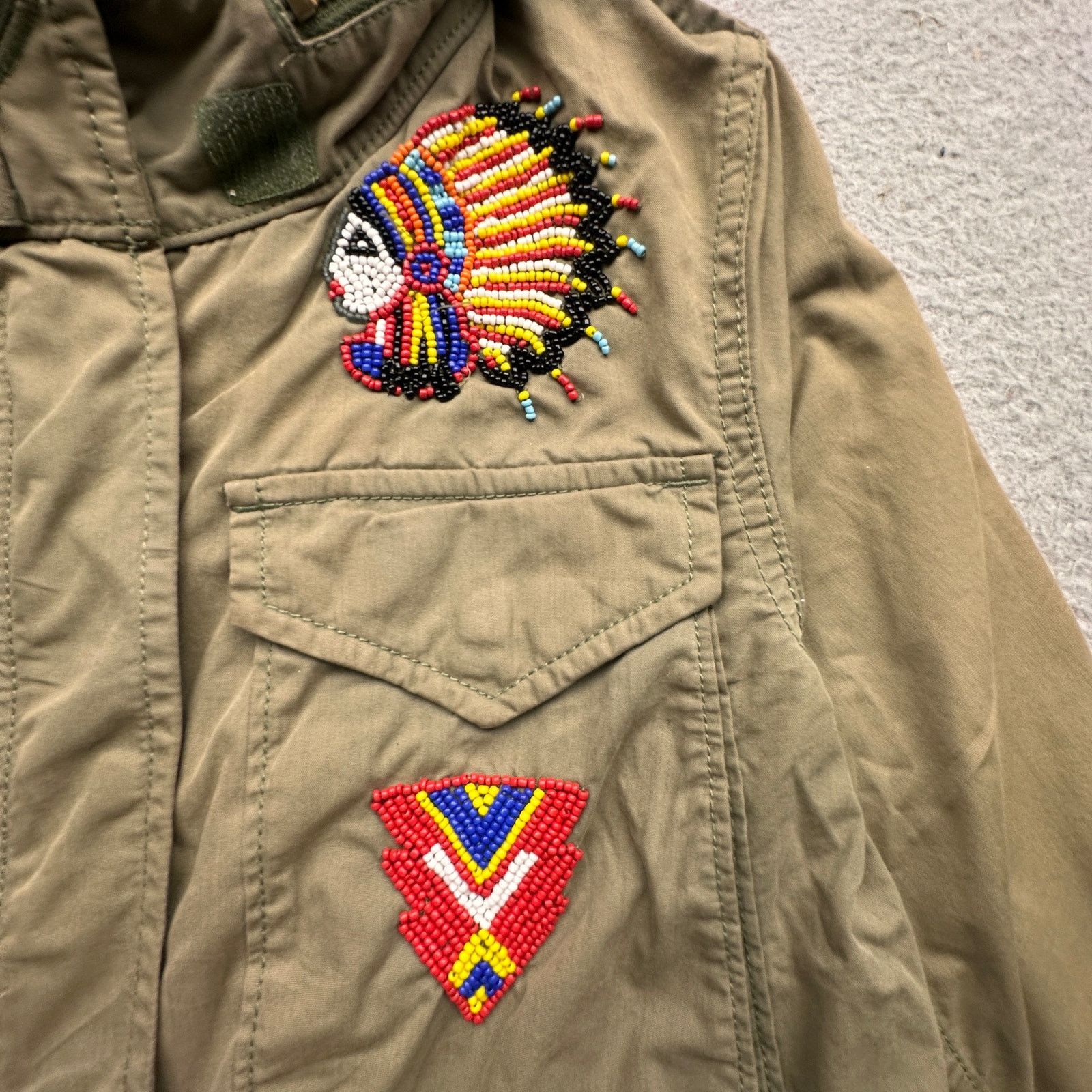 Ralph Lauren Denim & Supply Ralph Lauren Military Field Jacket Womens XS Size XS / US 0-2 / IT 36-38 - 10 Thumbnail