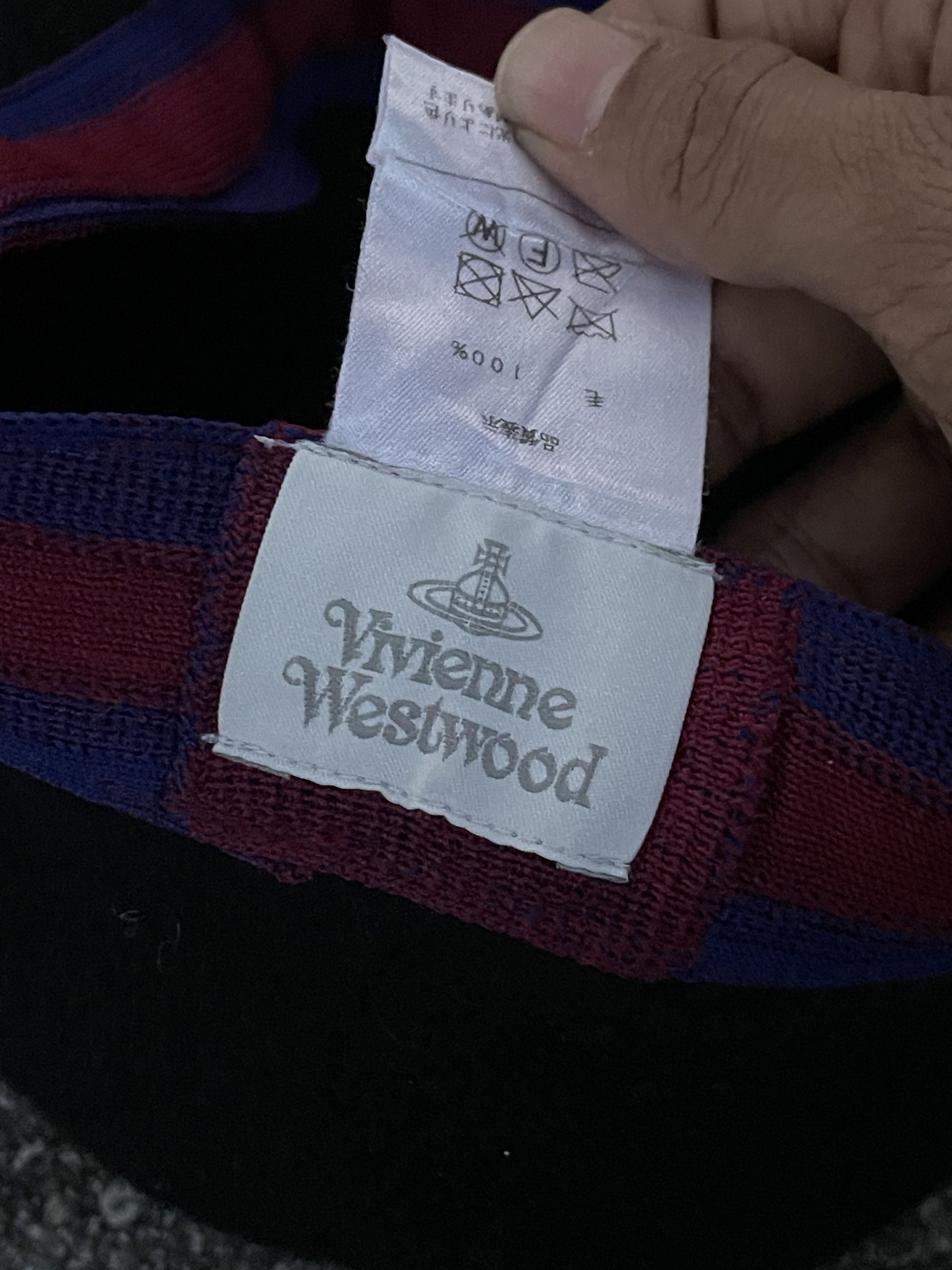 Vivienne Westwood Black Saturn Orb Beret Size ONE SIZE - 4 Thumbnail