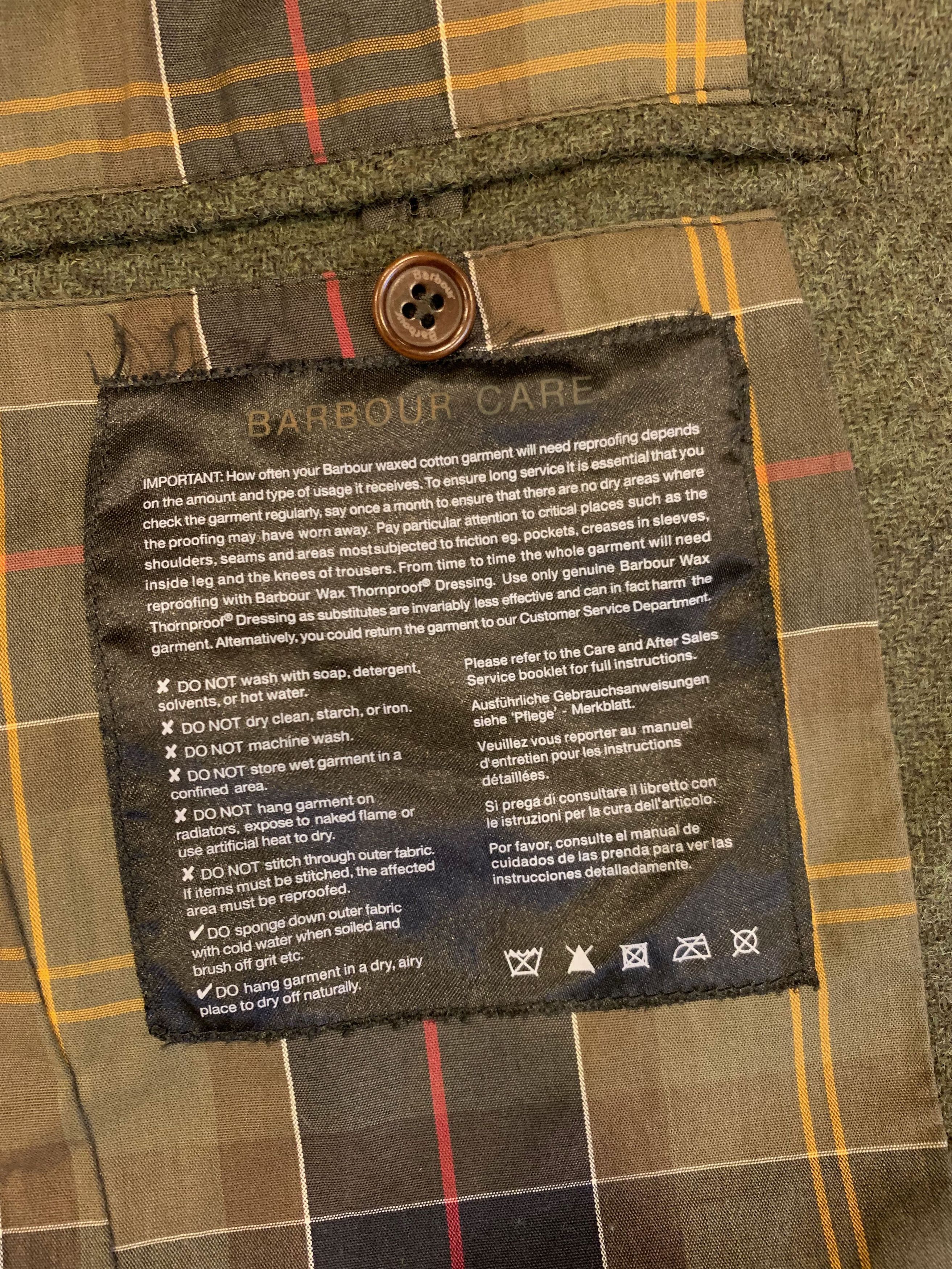 Barbour Beacon Heritage Sports 'Commander' Jacket (007 Skyfall) Size US S / EU 44-46 / 1 - 7 Thumbnail