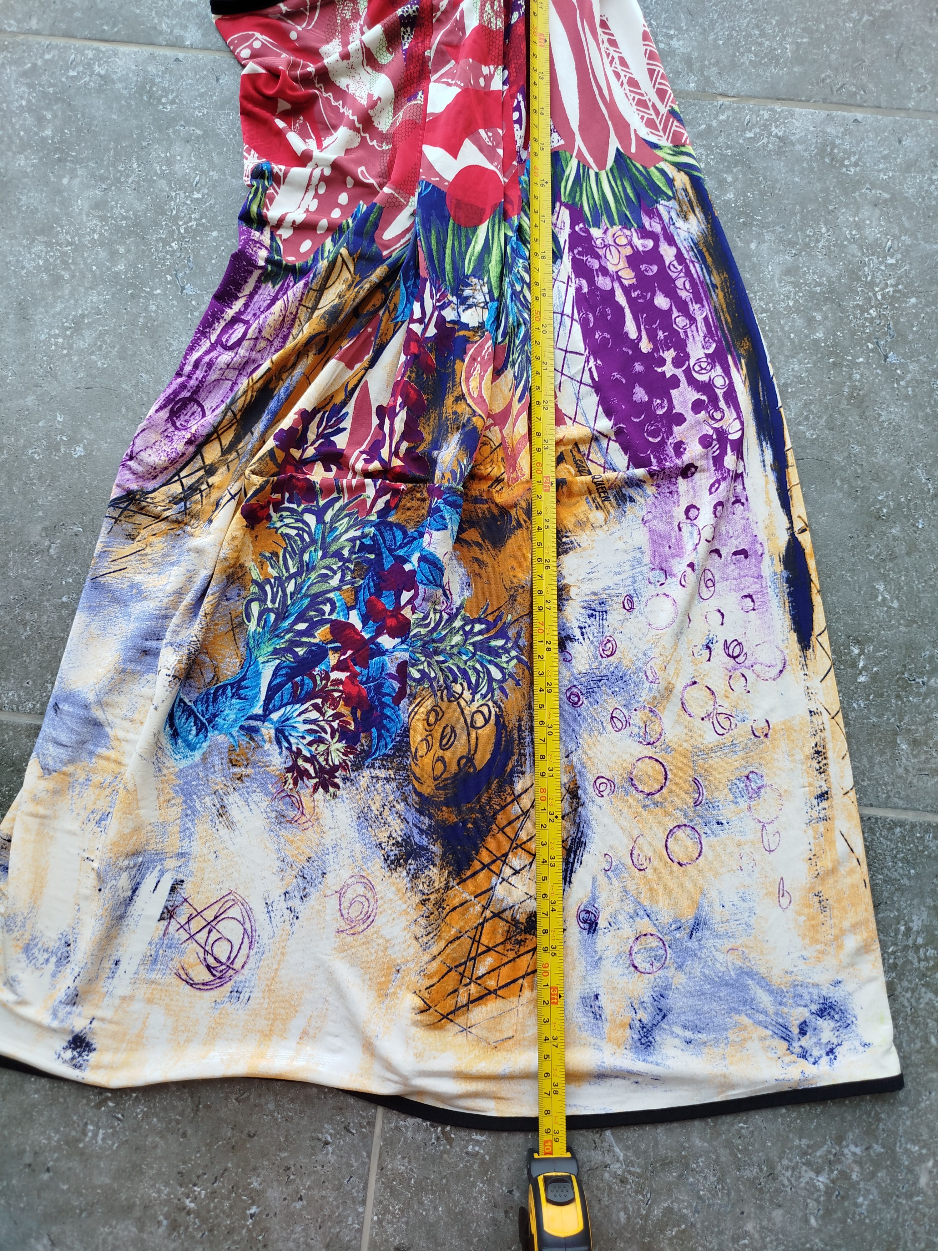 Jean Paul Gaultier Save The Queen Dress Sleeveless Art Jersey Size M-L Size L / US 10 / IT 46 - 14 Thumbnail