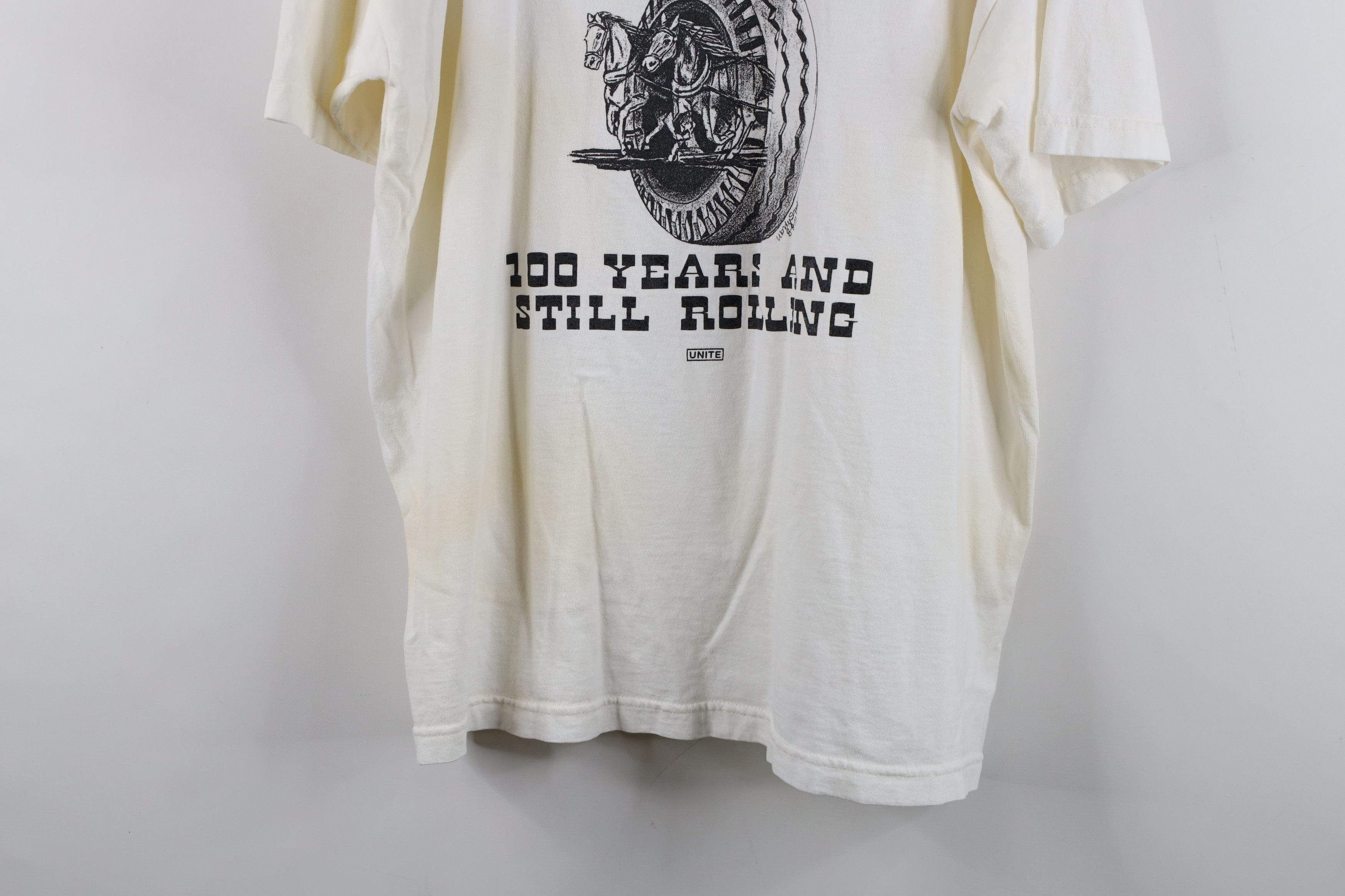 Vintage Vintage Y2K 2003 Teamsters Union 100 Year Local 20 T-Shirt Size US XL / EU 56 / 4 - 16 Thumbnail