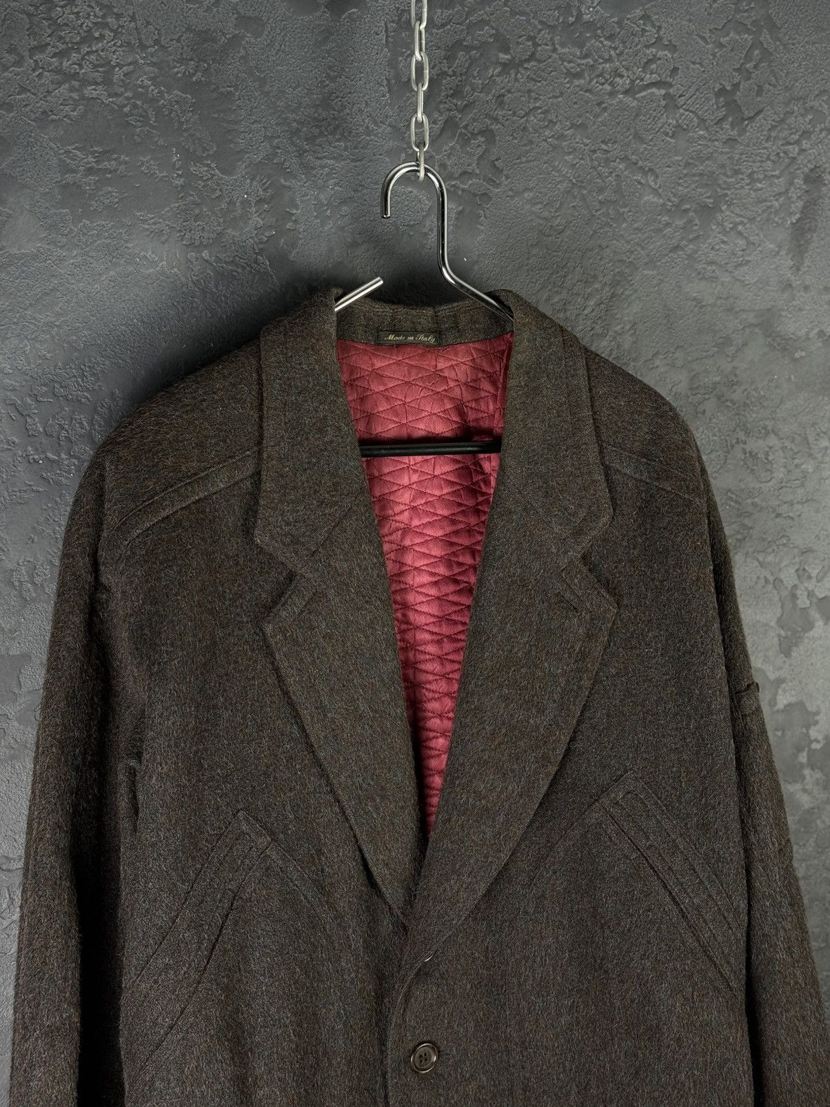 Pal Zileri Pal Zileri Vitnage Wool Mohair Italy Designer Bomber Jacket Size US M / EU 48-50 / 2 - 2 Thumbnail
