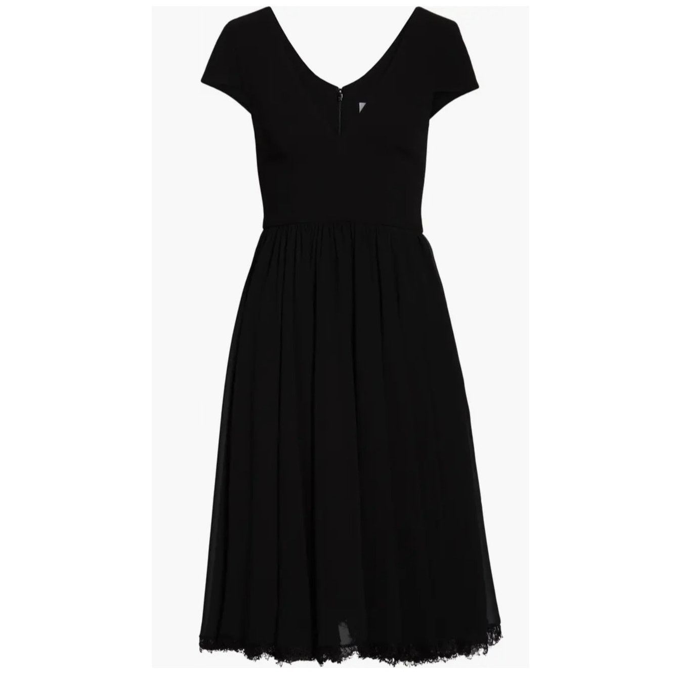 Dress the Population New Dress the Population Corey Dress $198 XS Black LBD Midi Size XS / US 0-2 / IT 36-38 - 5 Thumbnail