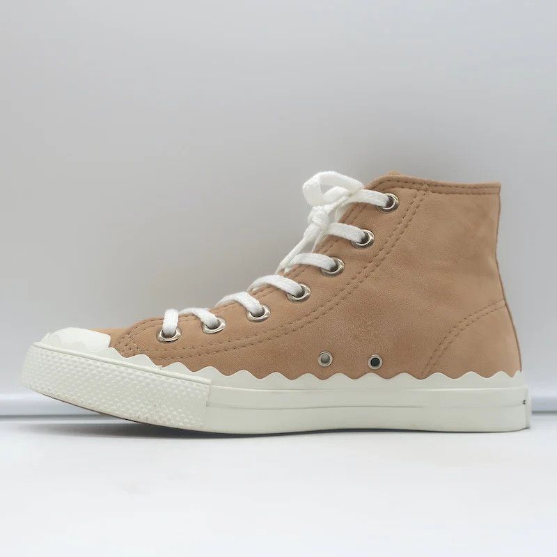 Chloe o1y0825 Hi-Top Sneakers in Sand Size US 6 / IT 36 - 1 Thumbnail
