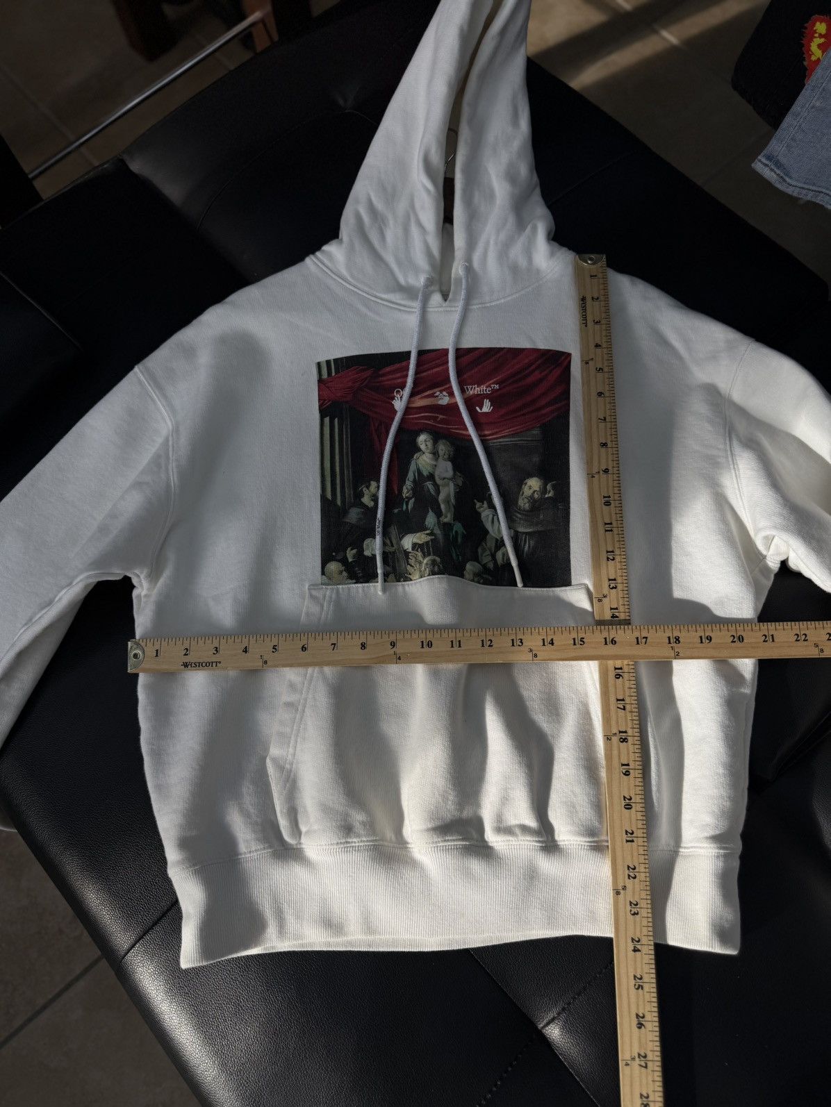 Off-White Off White Mens Hoodie Size M White Pre Owned 🧼 Size US M / EU 48-50 / 2 - 15 Thumbnail