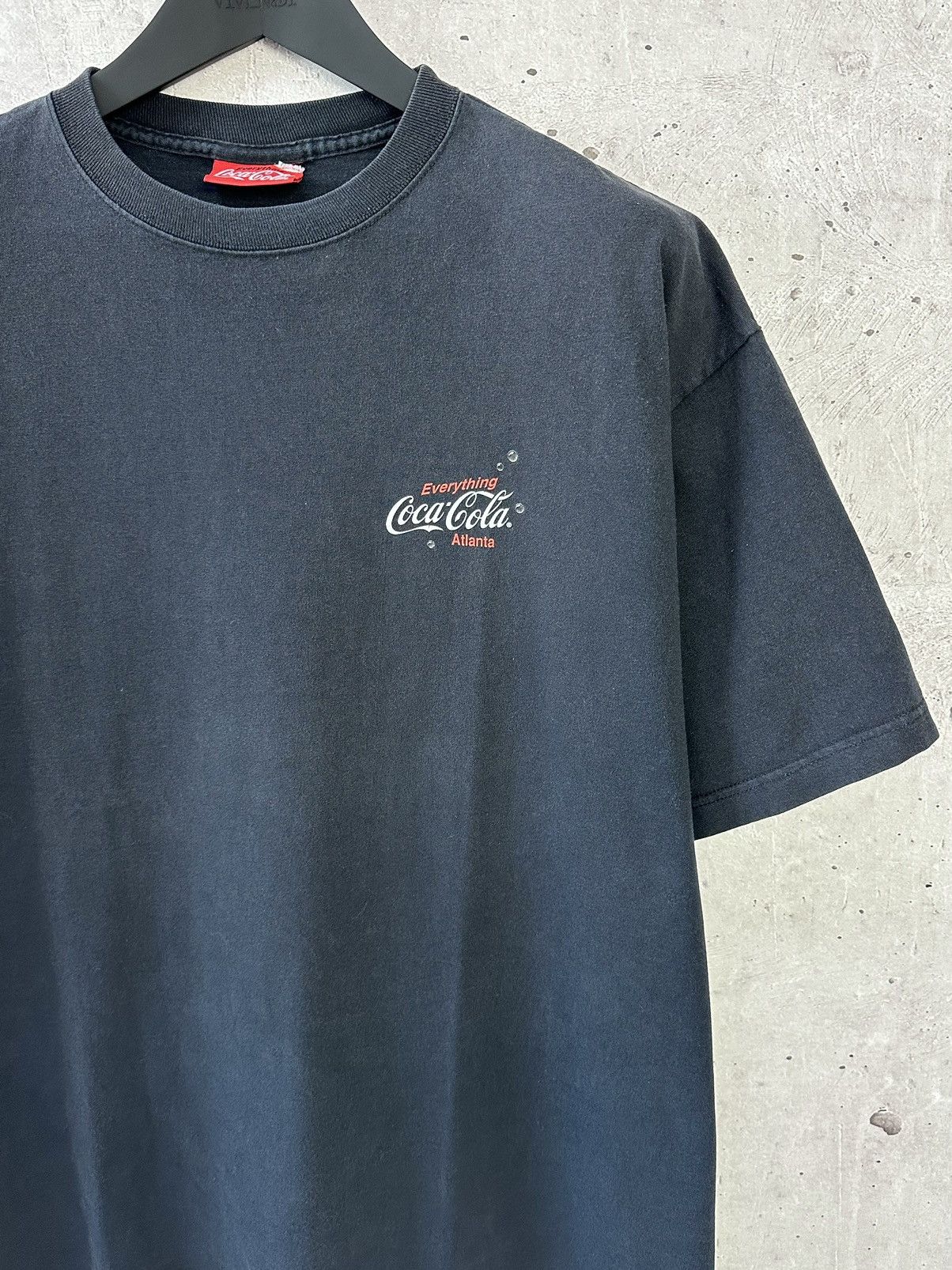 Coca Cola Vintage Coca-Cola Atlanta 1998 Printed Black T-shirt Size US XL / EU 56 / 4 - 3 Thumbnail