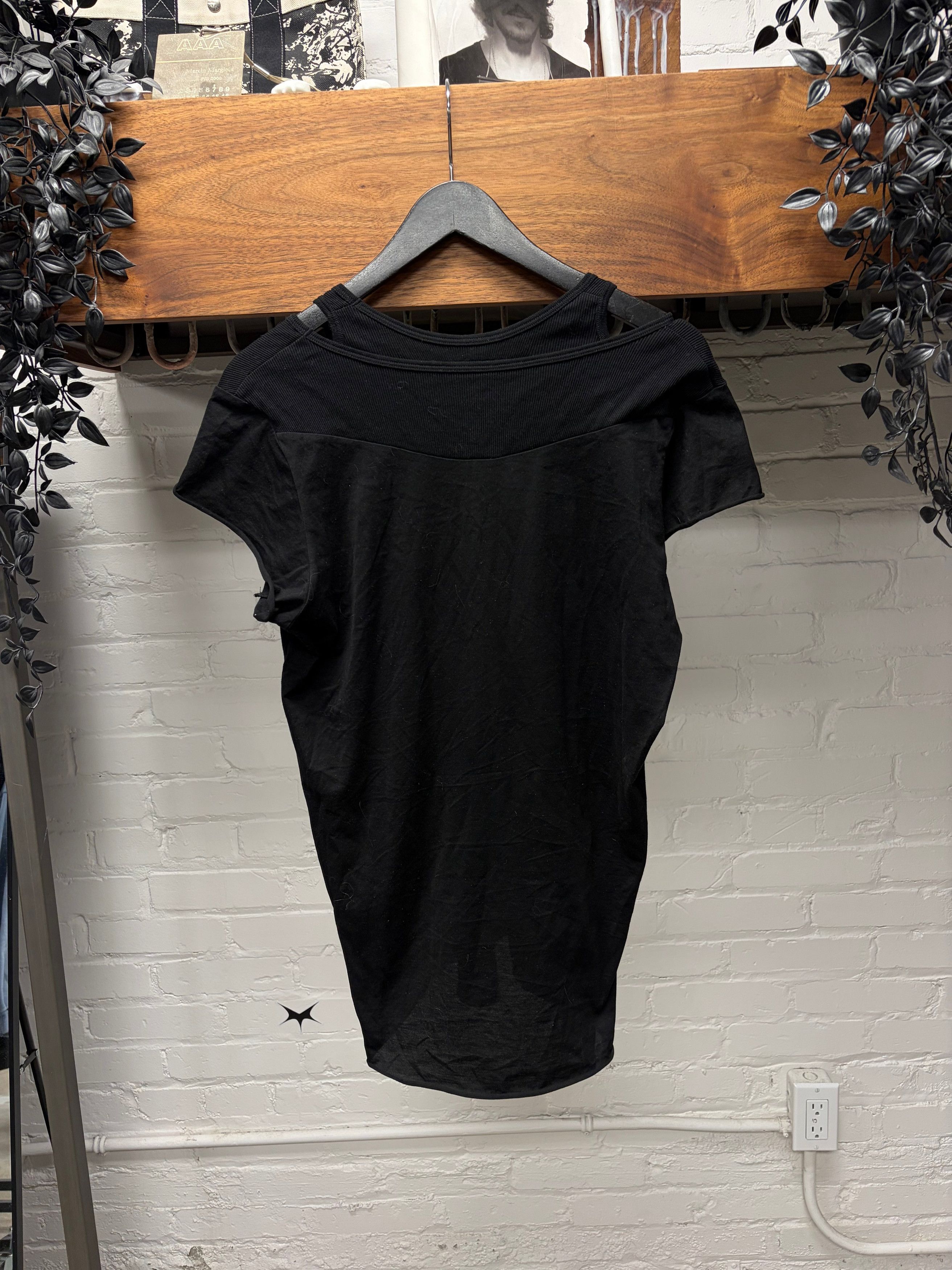 Julius SS2025 Julius Layered Ribbed Black Tank Top/T-Shirt Size US M / EU 48-50 / 2 - 4 Thumbnail