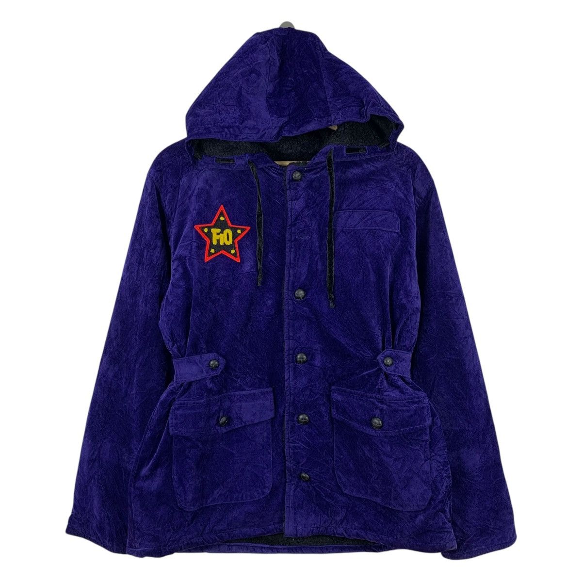 Designer × Fiorucci FIORUCCI Italy Italian Designer Small Logo Hoodie Jacket Size L / US 10 / IT 46 - 1 Thumbnail