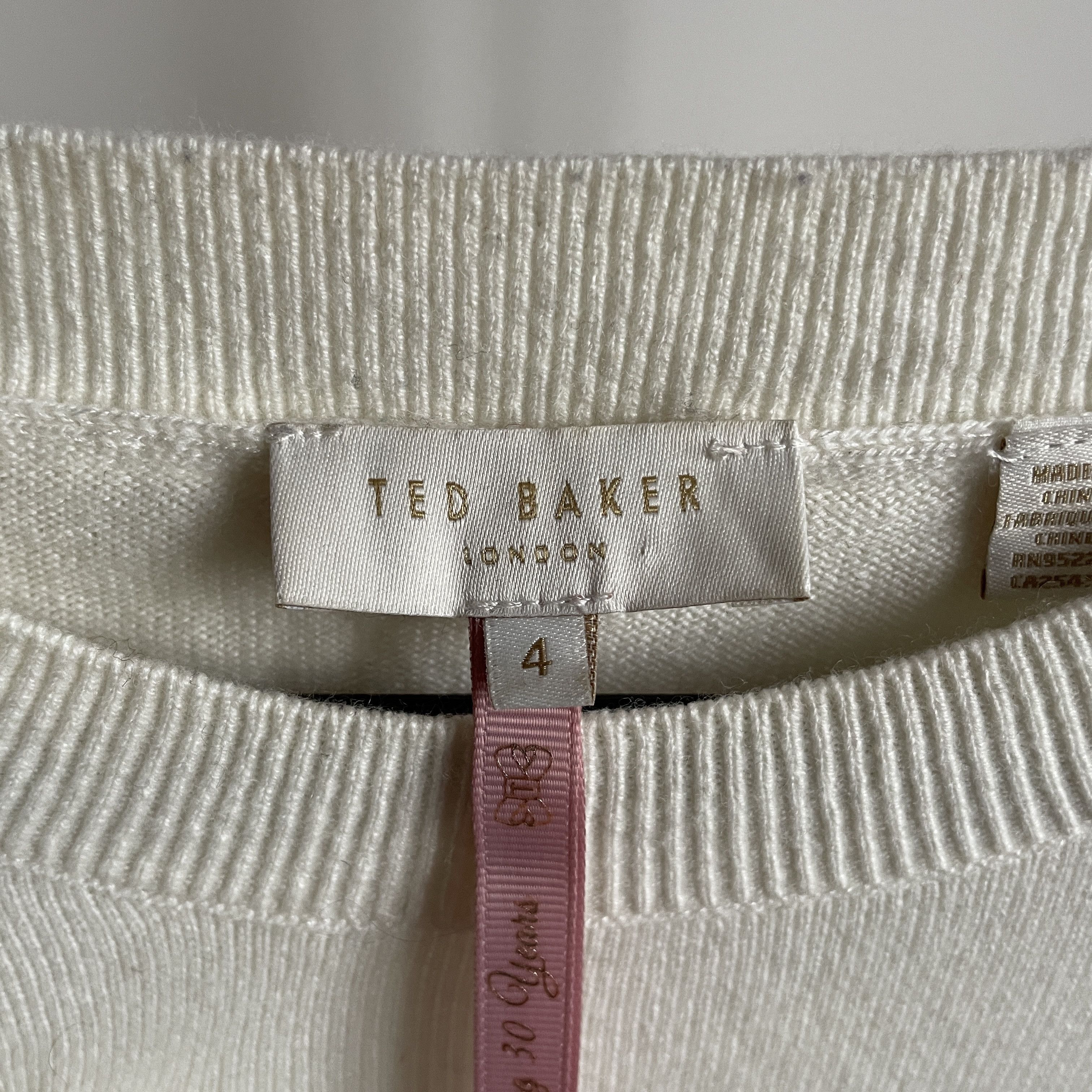 Ted Baker Ted Baker Celebrating 30 Years Ruffle Wool Blend Sweater Size L / US 10 / IT 46 - 9 Thumbnail