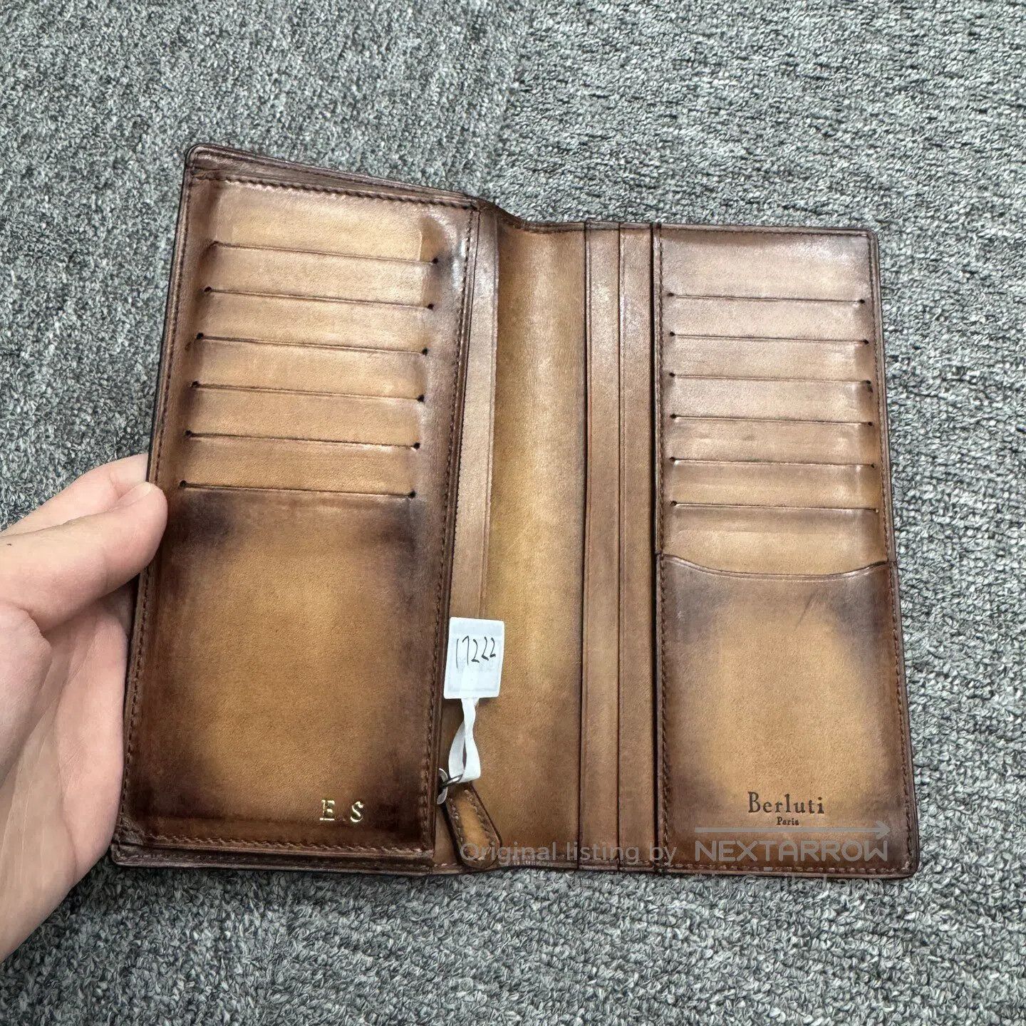 Berluti Berluti Wallet with aged-looking engravings| Size ONE SIZE - 3 Thumbnail