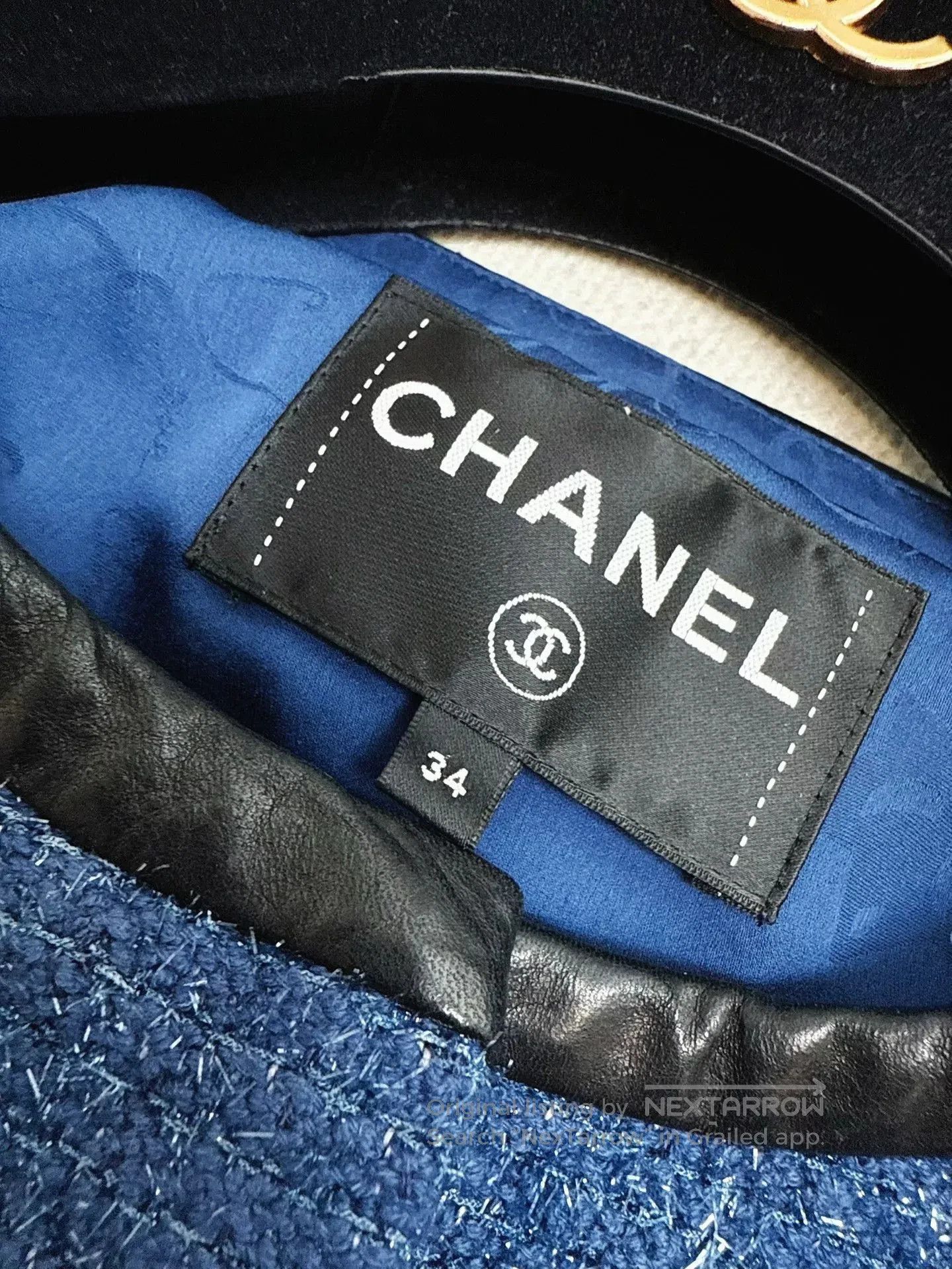 Chanel Chanel 19C Cruise Blue Short Jacket. Size US M / EU 48-50 / 2 - 5 Thumbnail