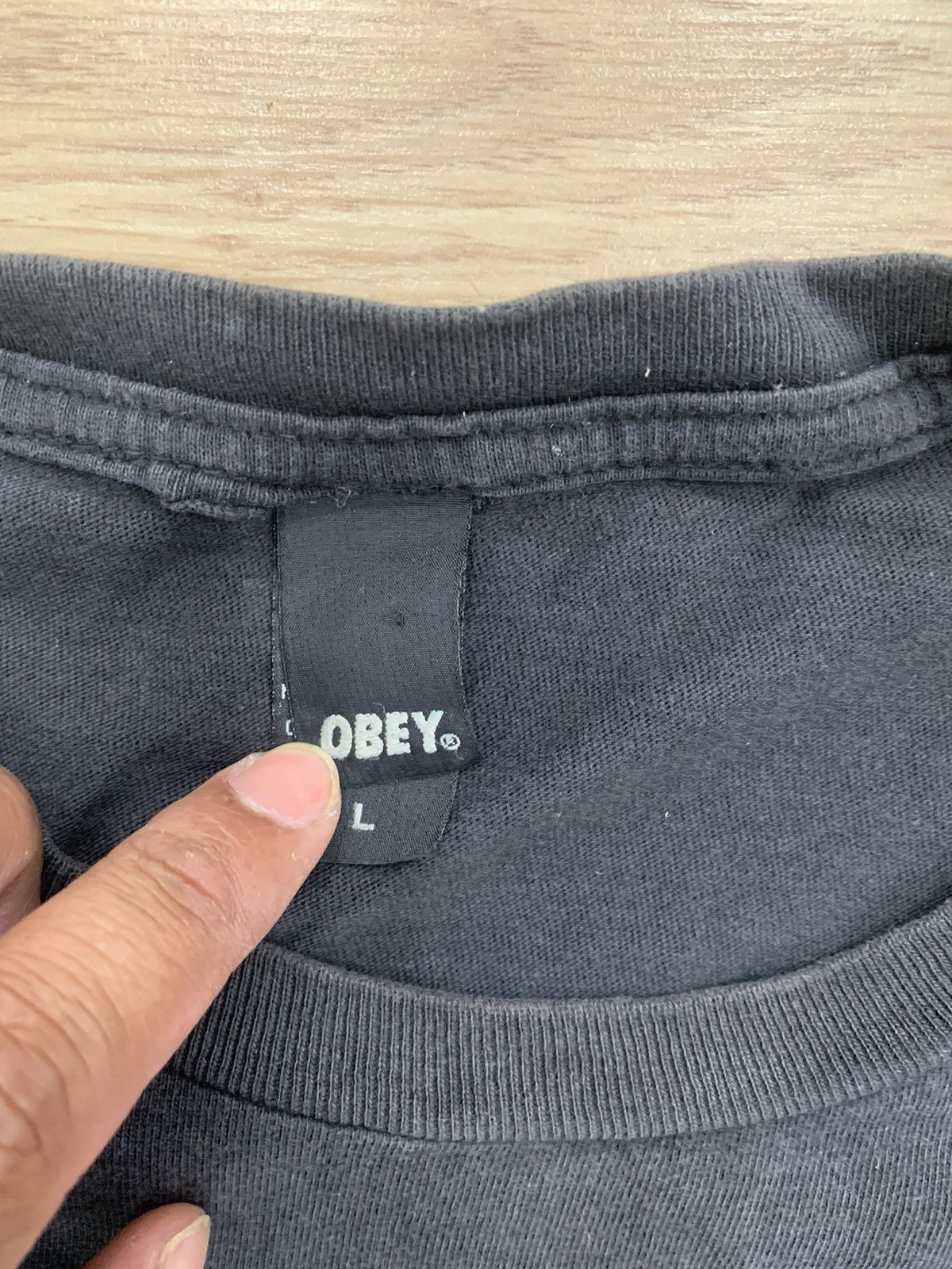 Hypebeast × Obey OBEY BRAND SHIRT Size US L / EU 52-54 / 3 - 4 Thumbnail