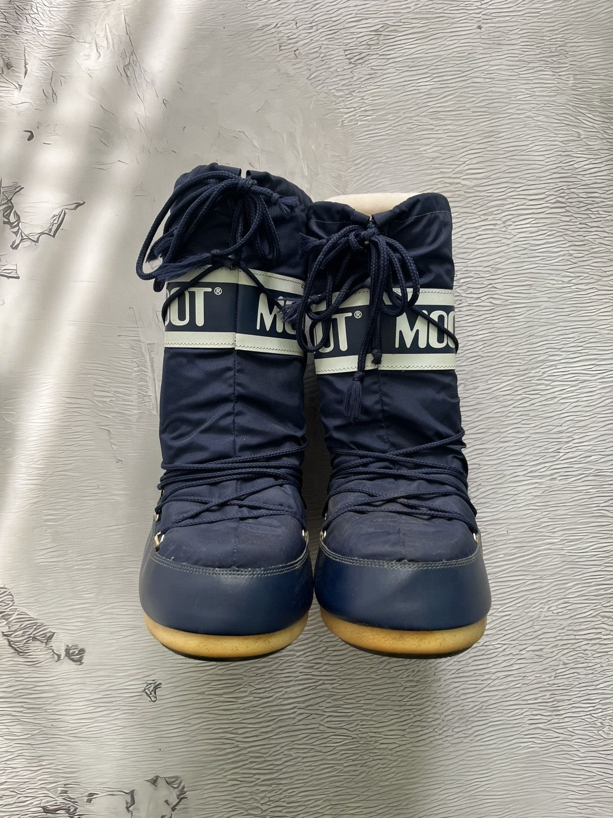 Moon Boot Y2K Moon Boot Streetwear Vintage Shoes Avant Garde Ski Blue Size US 7.5 / EU 40-41 - 2 Thumbnail