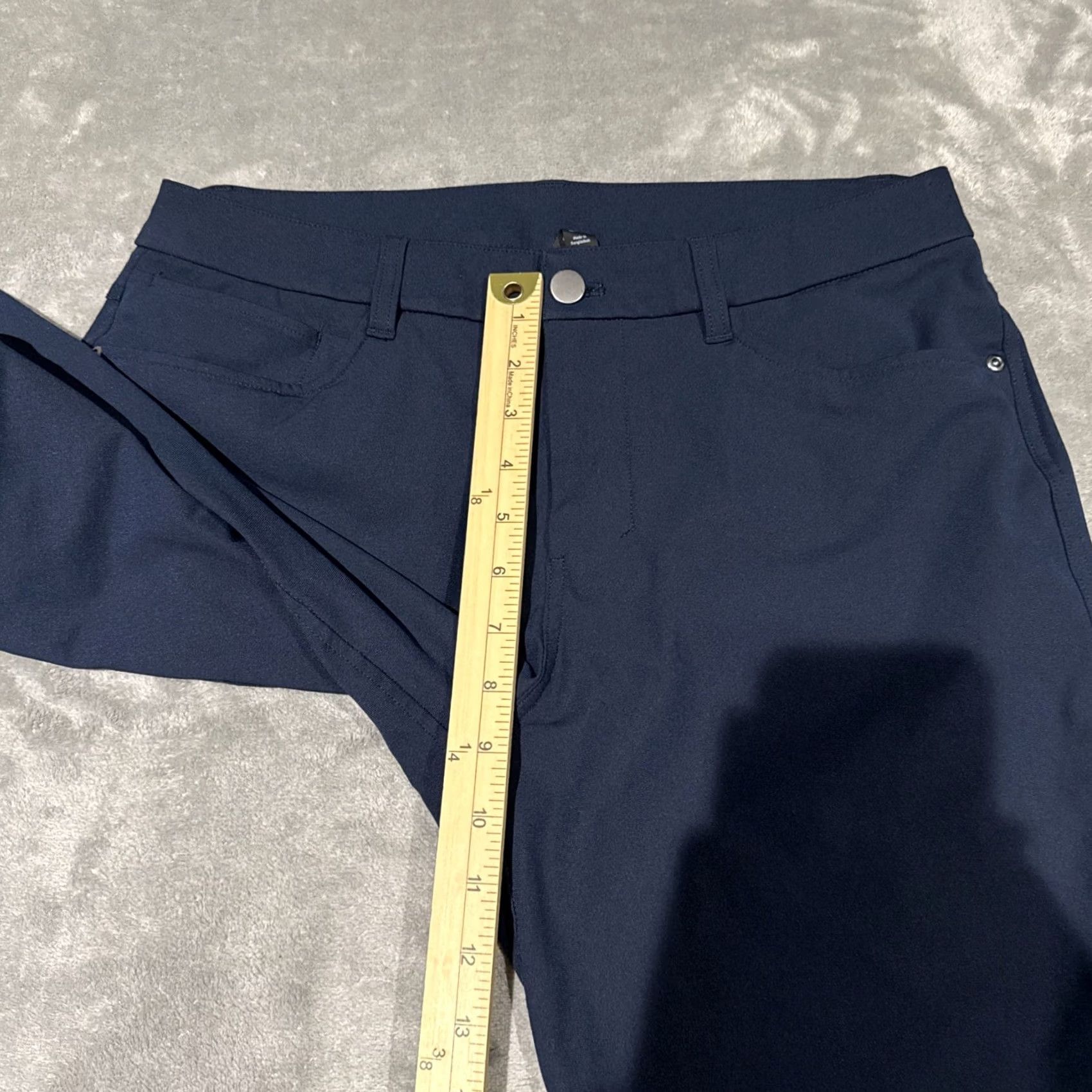 Lululemon Lululemon ABC Pant Slim Fit Warpstreme 5-Pocket Casual Pants Mens 31 Blue Size US 31 - 5 Thumbnail